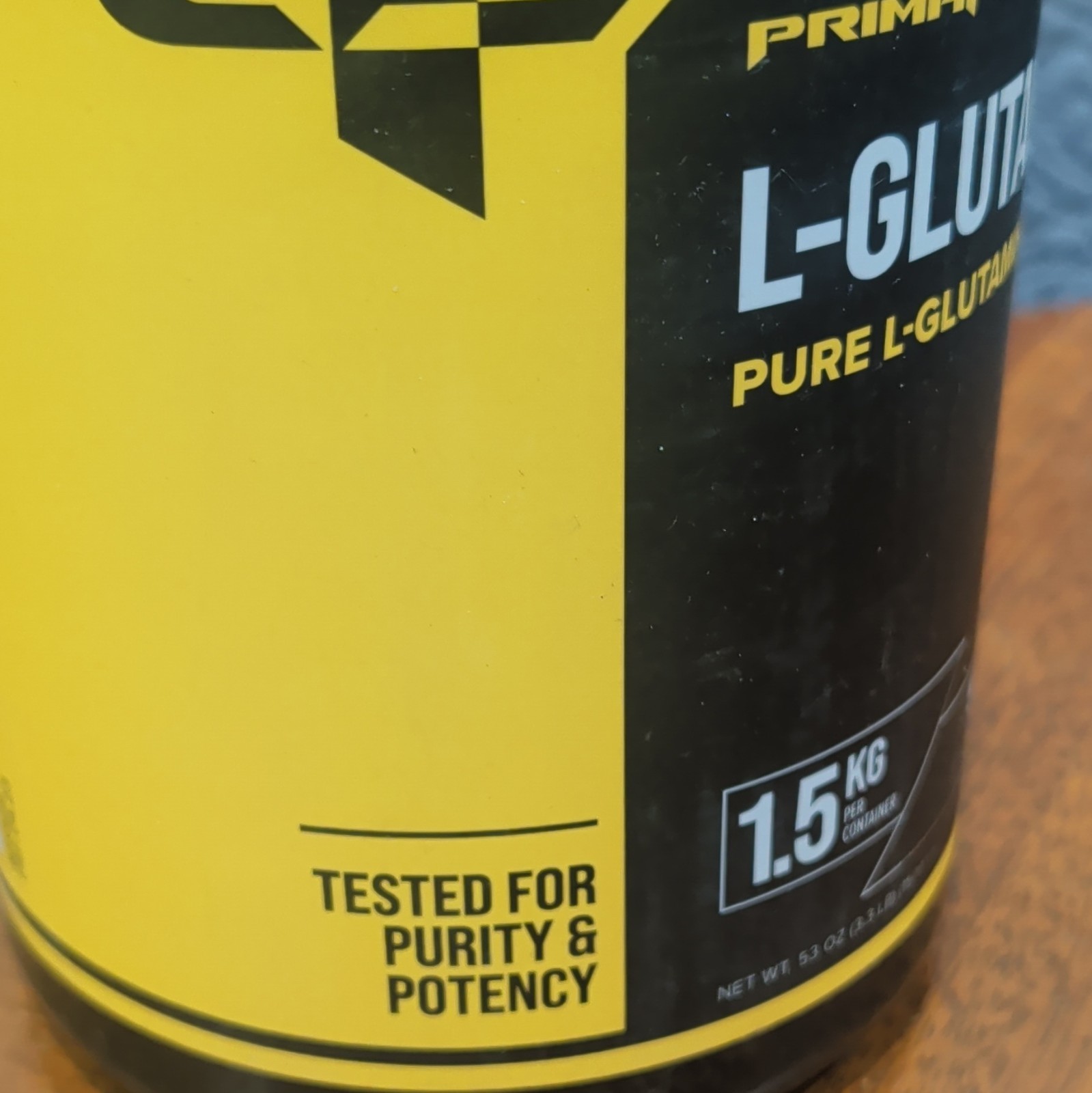 PrimaForce L-Glutamine Powder, Unflavored, Tested for Purity & Potency 1.5kg