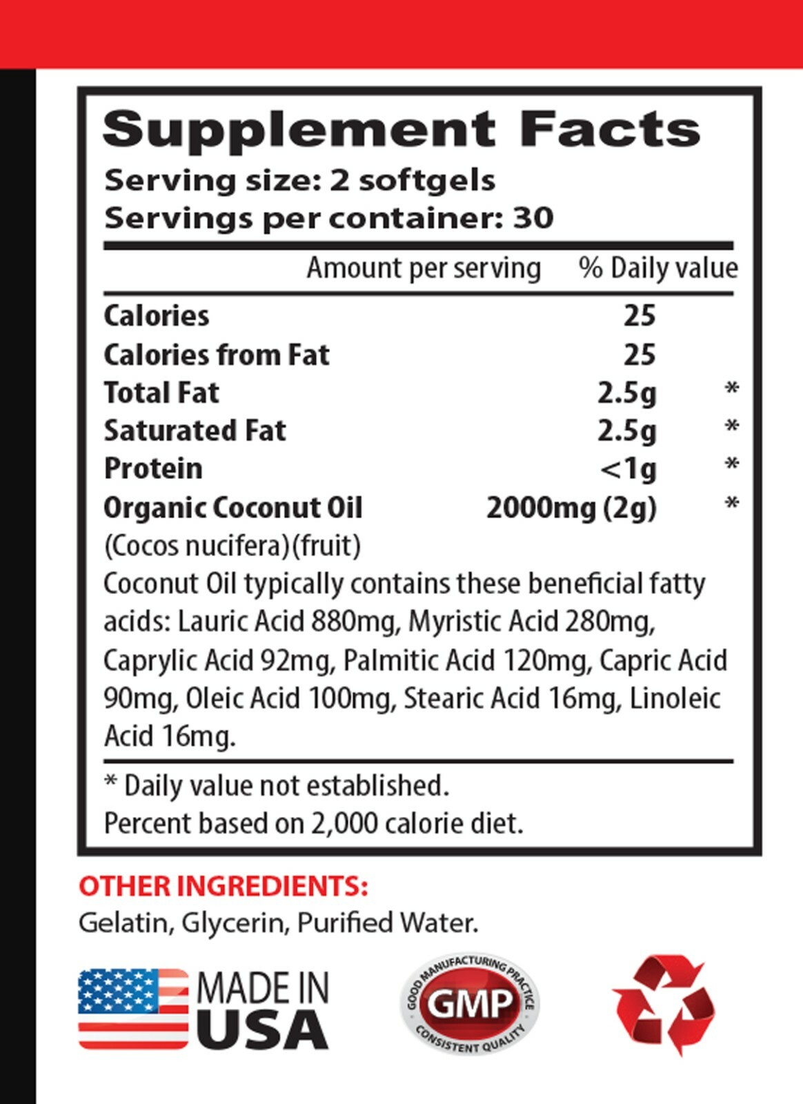 energy pills – ORGANIC COCONUT OIL – coconut oil for skin 1B