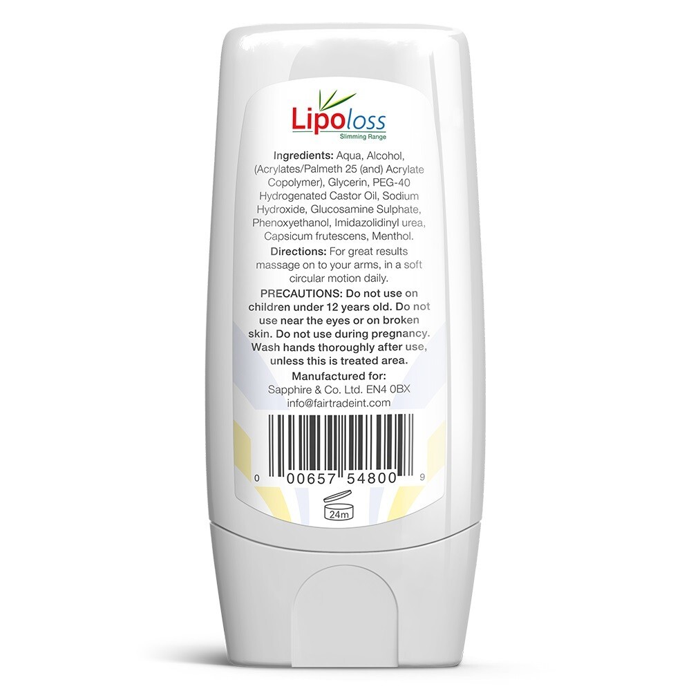 Fat burner gel ensures you lose fat from your body by Lipoloss – 100 ml