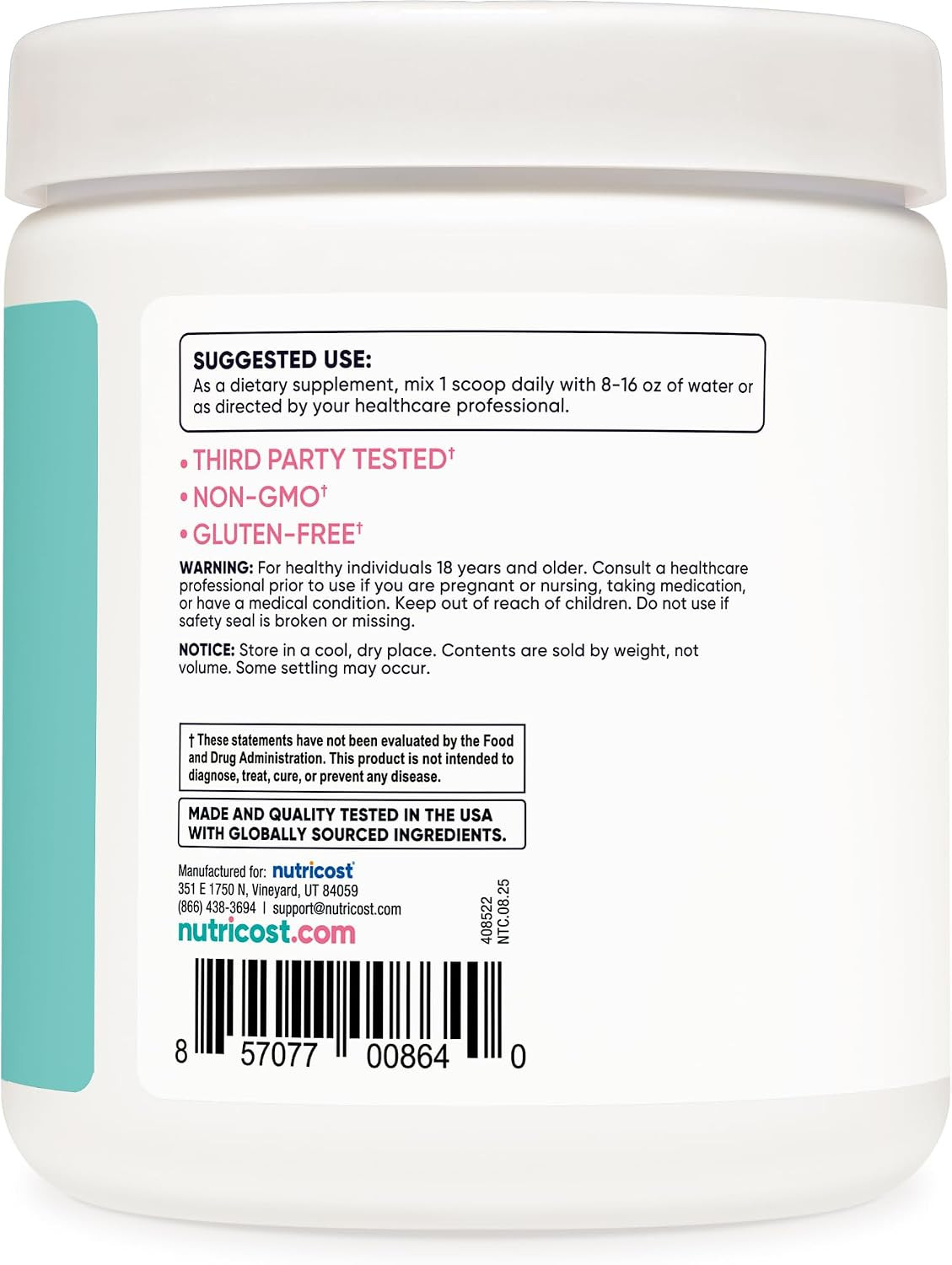 BCAA for Women (Strawberry Lemonade, 30 Servings) – Formulated Specifically for