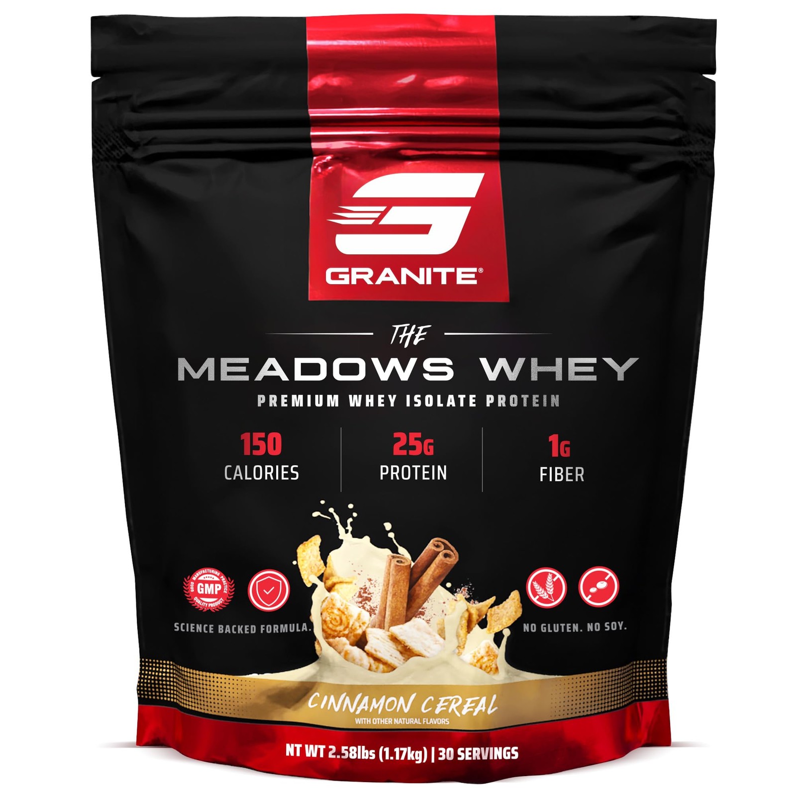 The Meadows Whey Protein Isolate Protein Powder for Lean Muscle with 150 Calo…