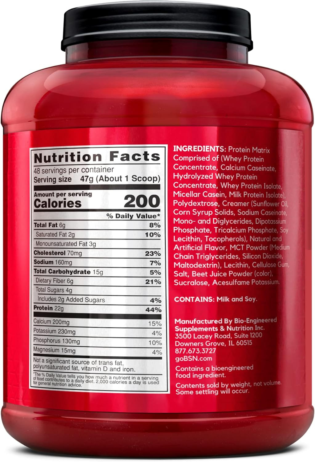 SYNTHA-6 Whey Protein Powder with Micellar Casein, Milk Isolate, Strawberry Mil