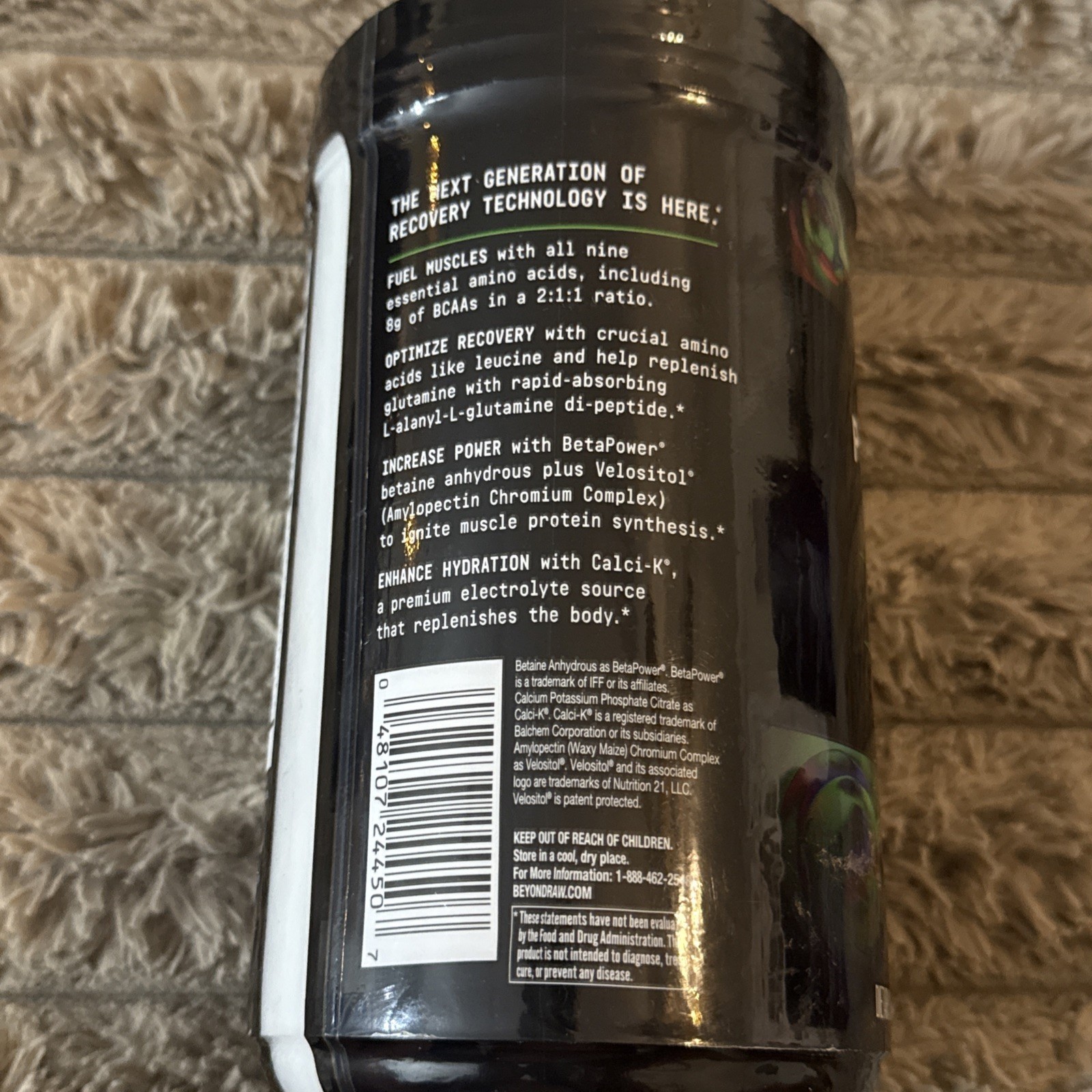 Beyond Raw Precision Amino 25 Servings BCAAs EAAs Muscle Recovery Flavors