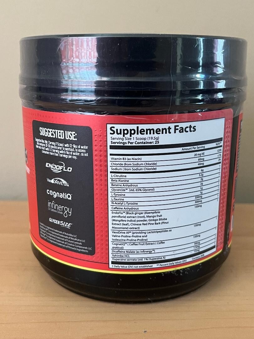 Performance Labz Preworkout Powder Gummy Bear Flavor