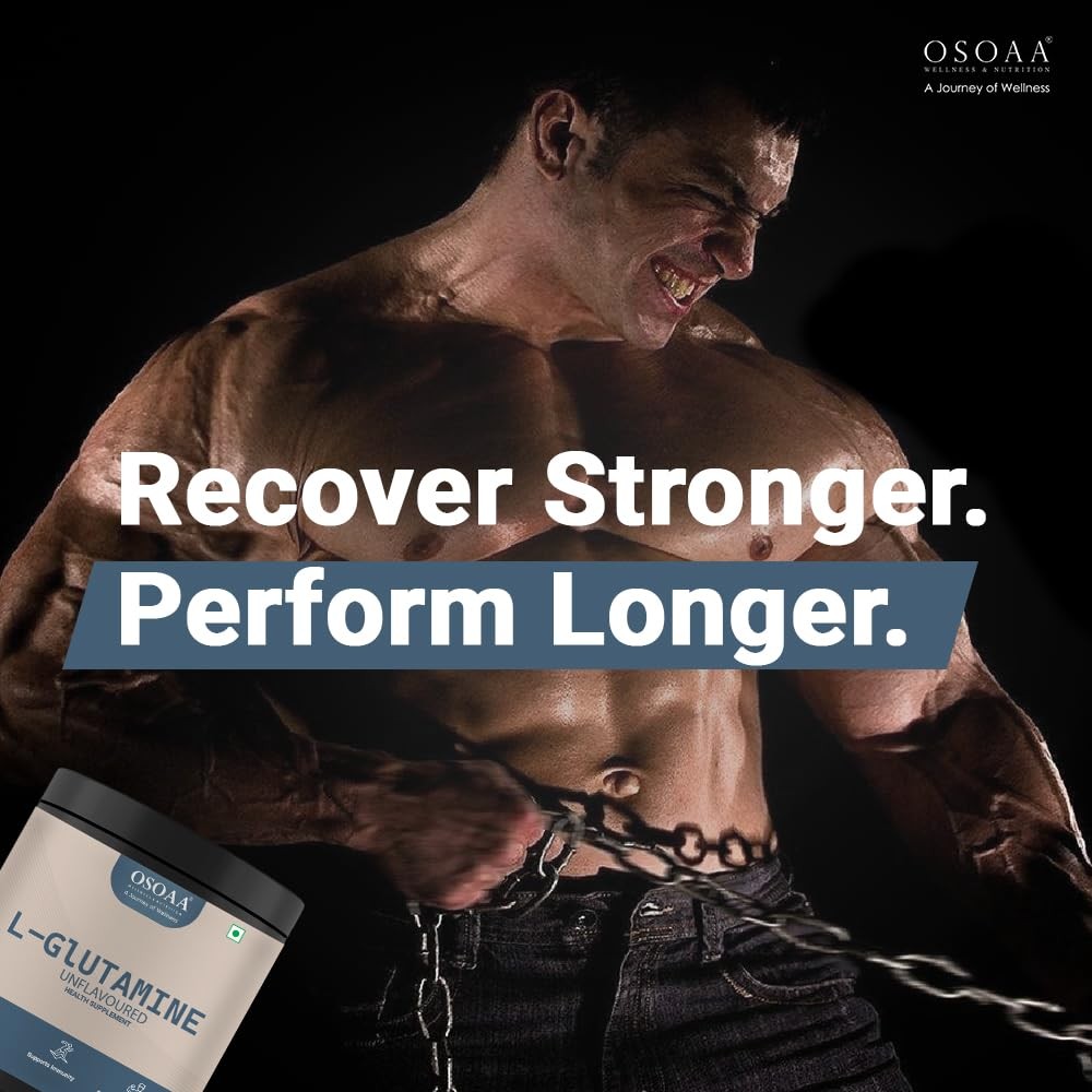 OSOAA L-Glutamine Powder 250gm