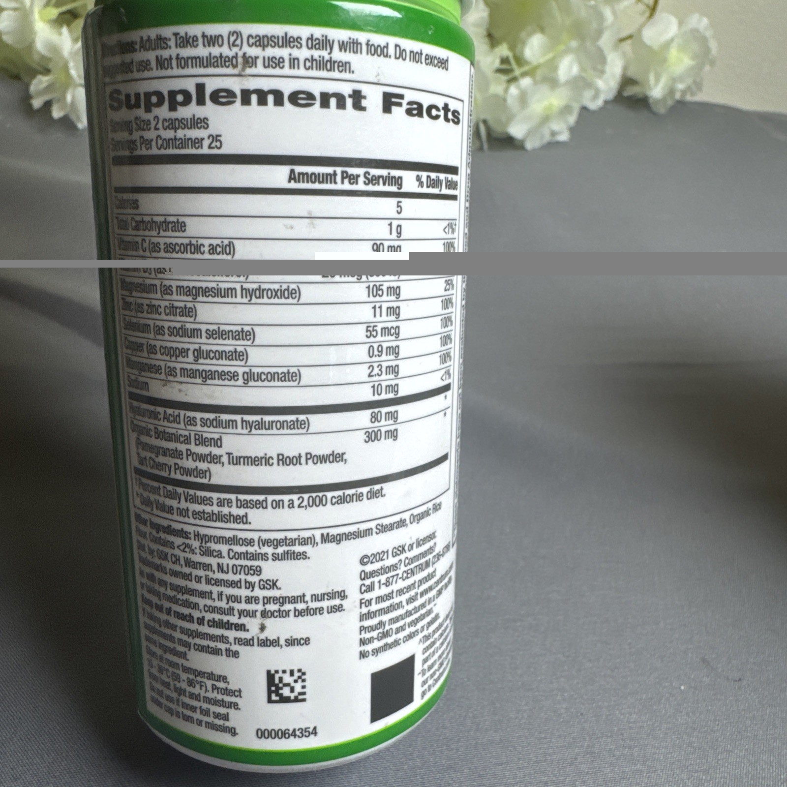Centrum Movement & Strength 50 Capsules + ProSupps Hydro BCAA Energy Grape 11/26