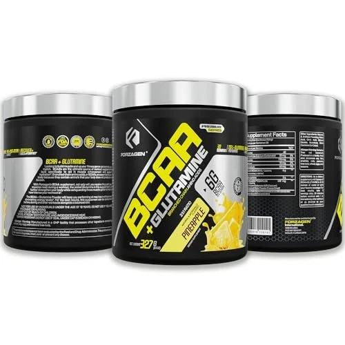 Forzagen BCAAS Amino Acids Powder with Glutamine BCAA Powder, Branched Chain Pre
