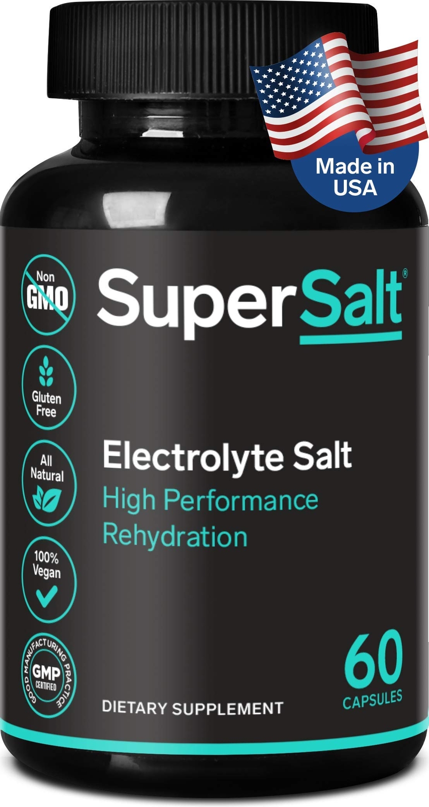 Keto Electrolyte Supplement Salt Tablets for Rapid Oral Rehydration & Post Wo…