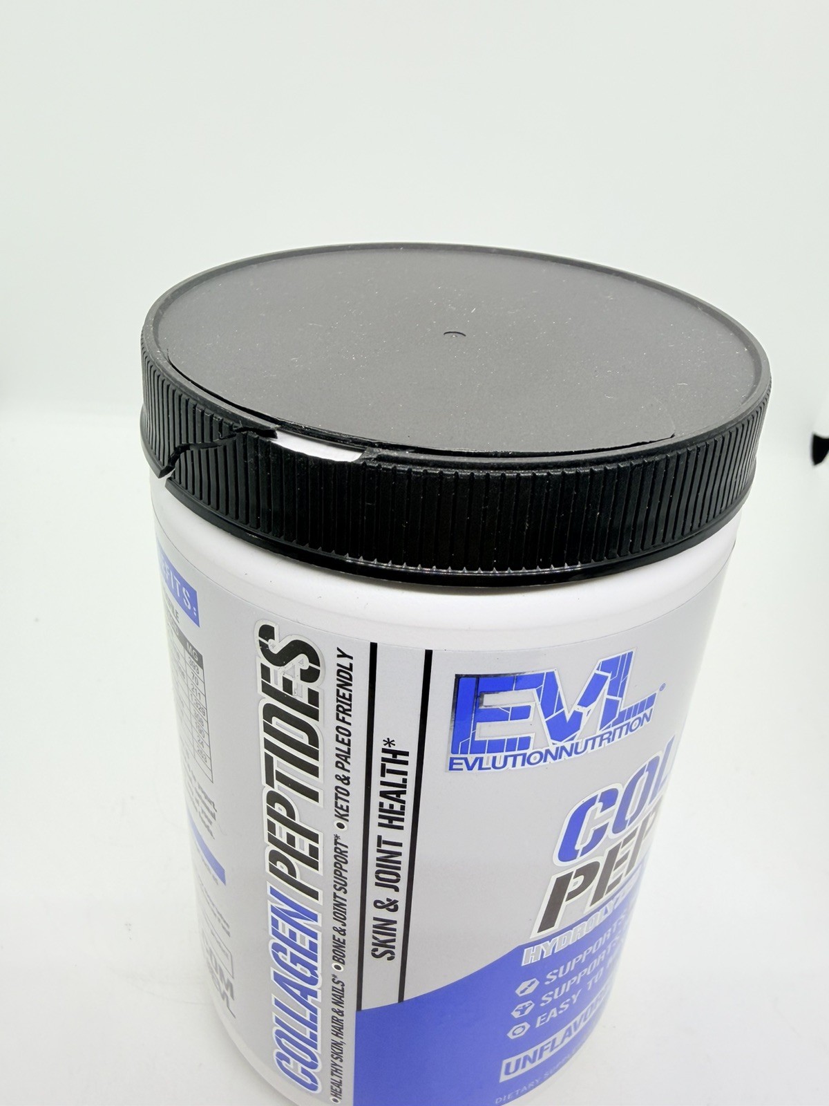 Evlution Nutrition – Collagen Peptides – 30 Servings – Unflavored Exp 5/27 READ