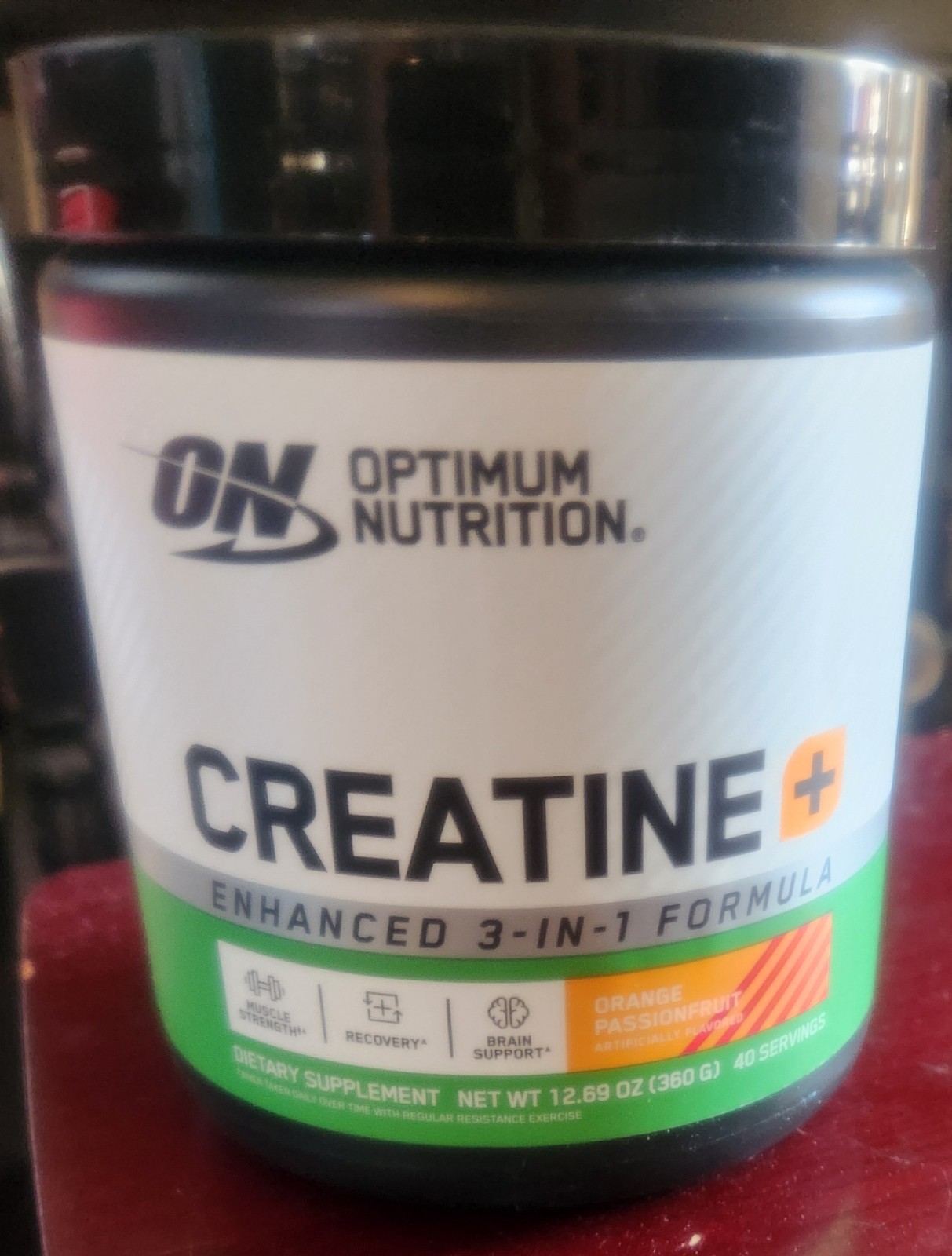 Optimum Nutrition Creatine [+] Powder | 5g Creatine, 3-in-1 Formula. 40 servings