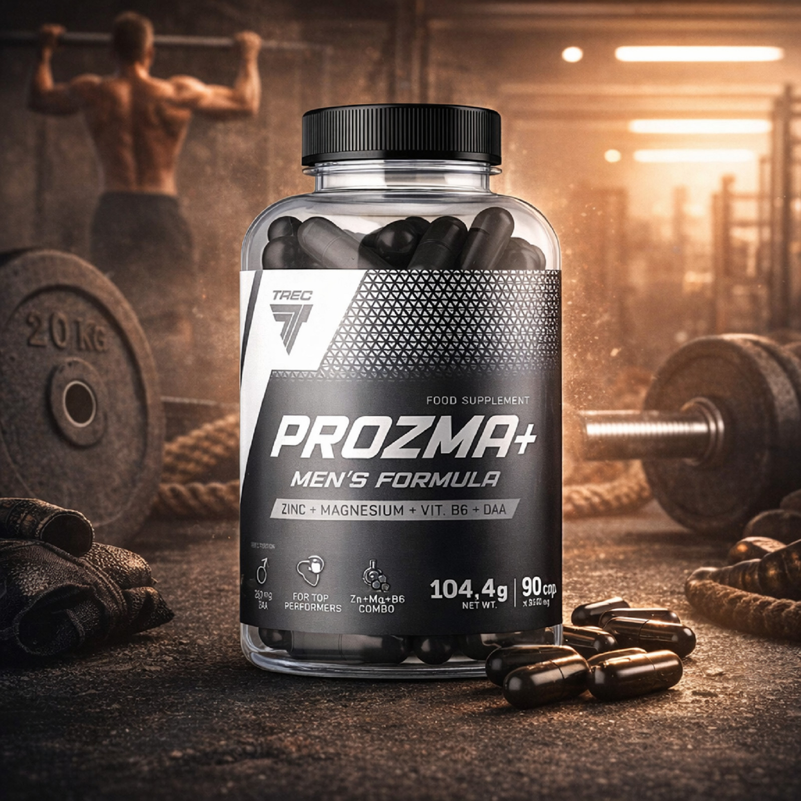 TREC PROZMA+ Nacht Testosteron Booster unterstützt die Regeneration Libido – DAA