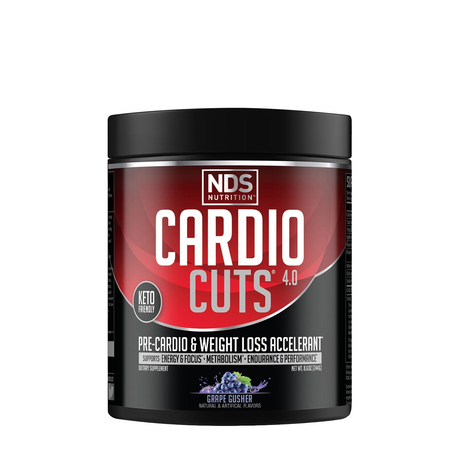 Cardio Cuts® 4.0, Grape Gusher – 8.6 oz. (20 Servings)