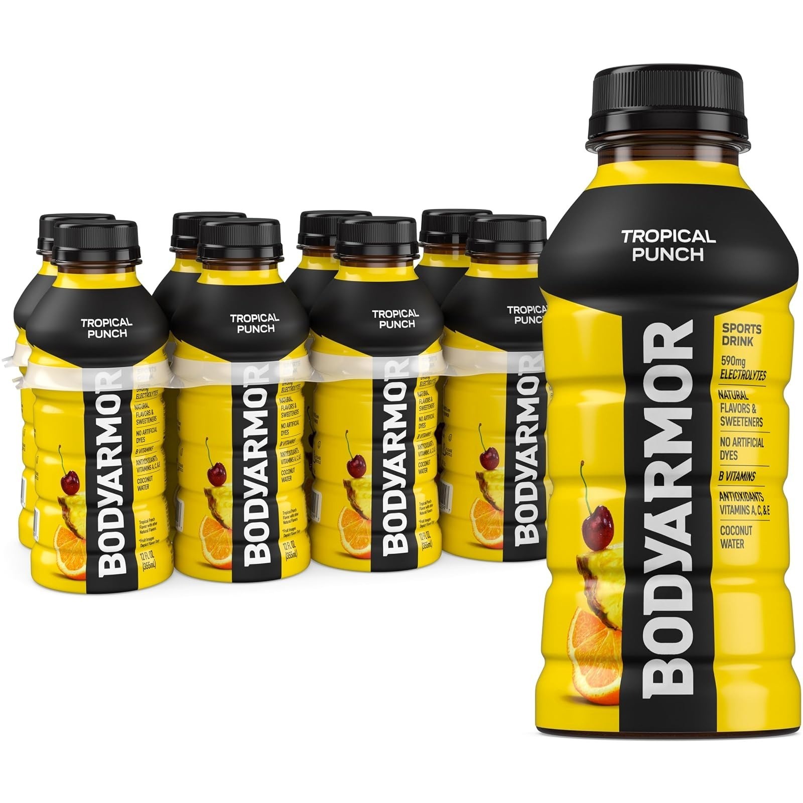 BODYARMOR Sports Drink Strawberry Banana 16 Fl Oz Bottles 6 Pack