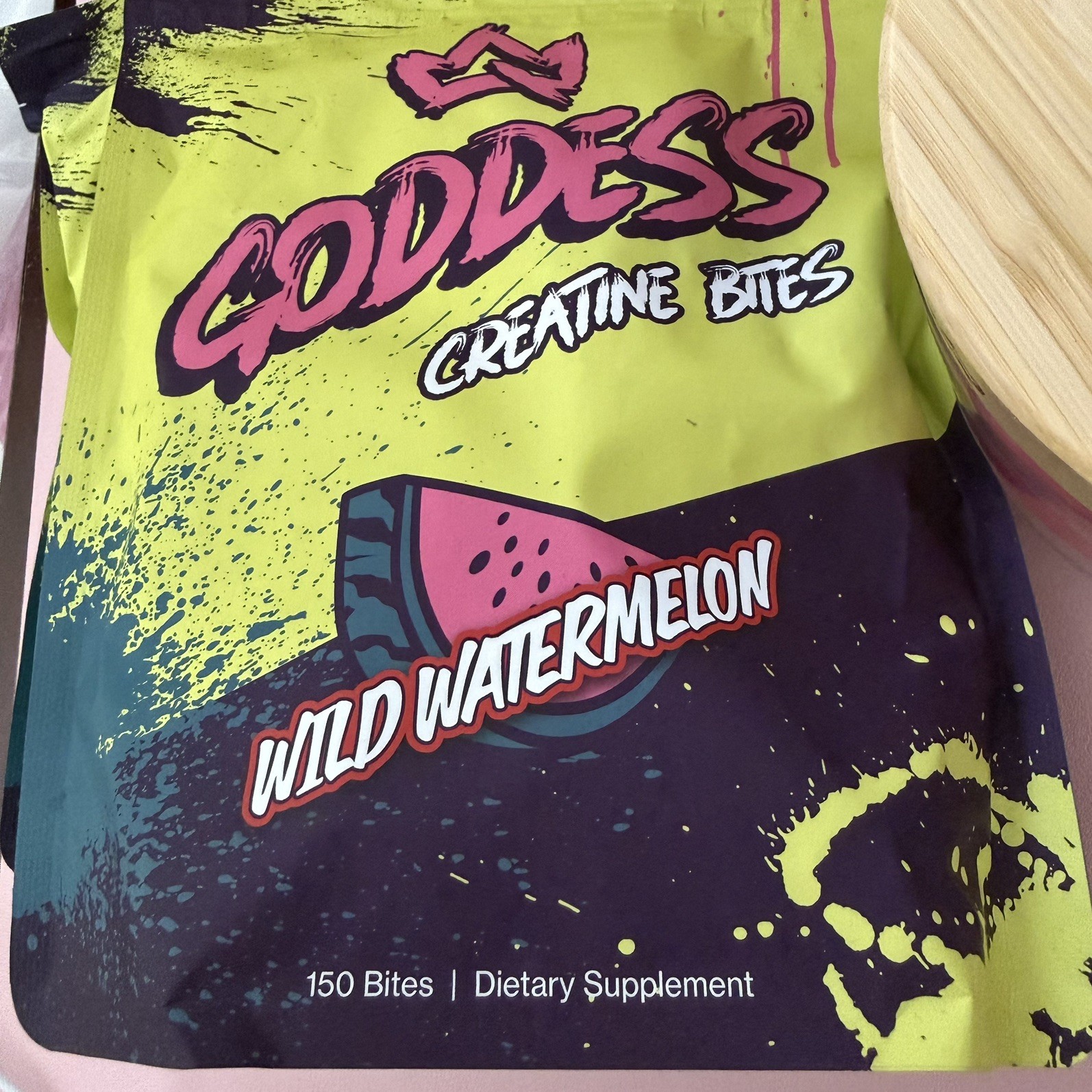 100% Authentic Primal Queen Set GODDESS 2 Creatine Gummy Bites Watermelon + JAR