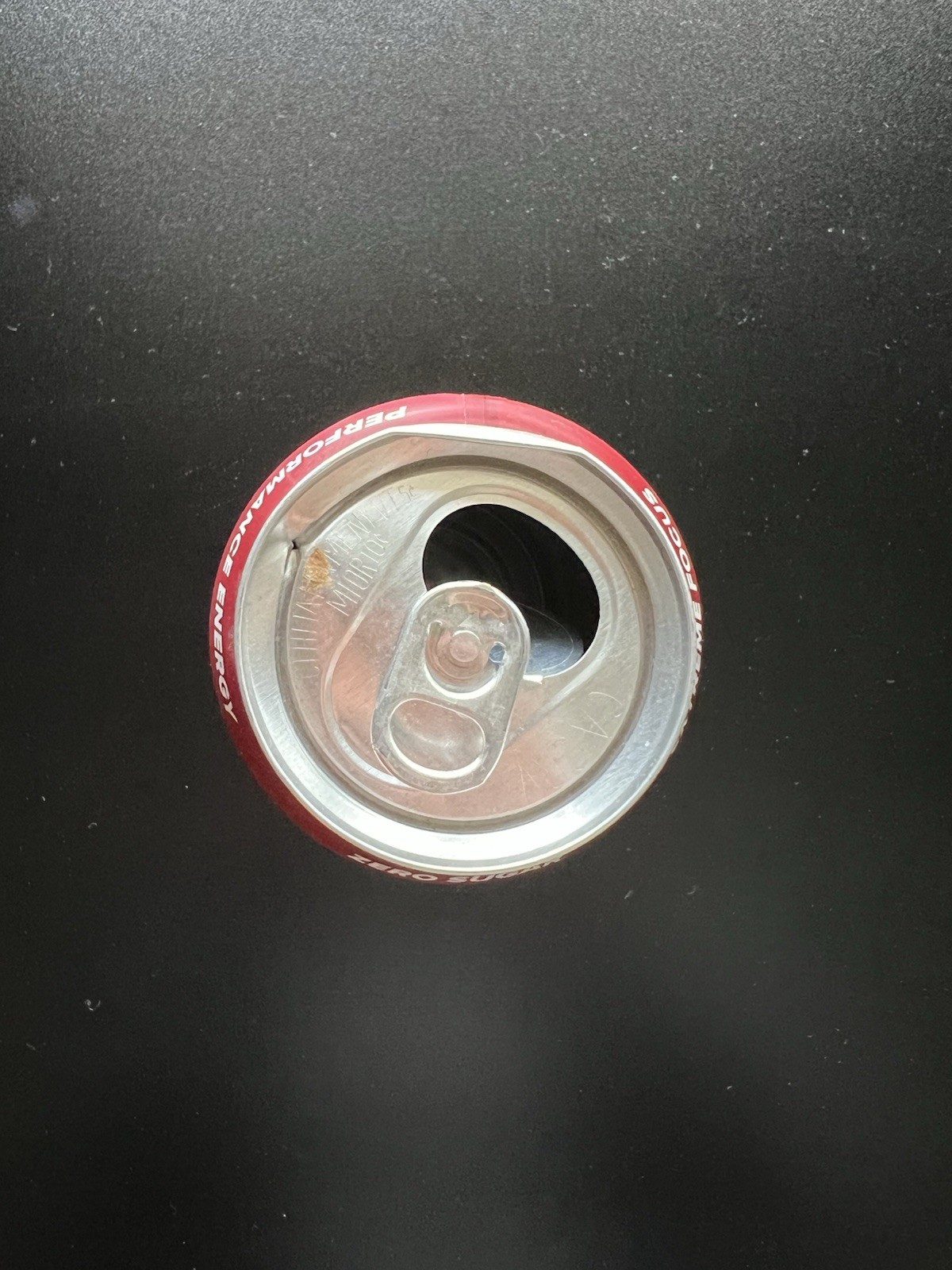 Opened Sheetz Gfuel Can