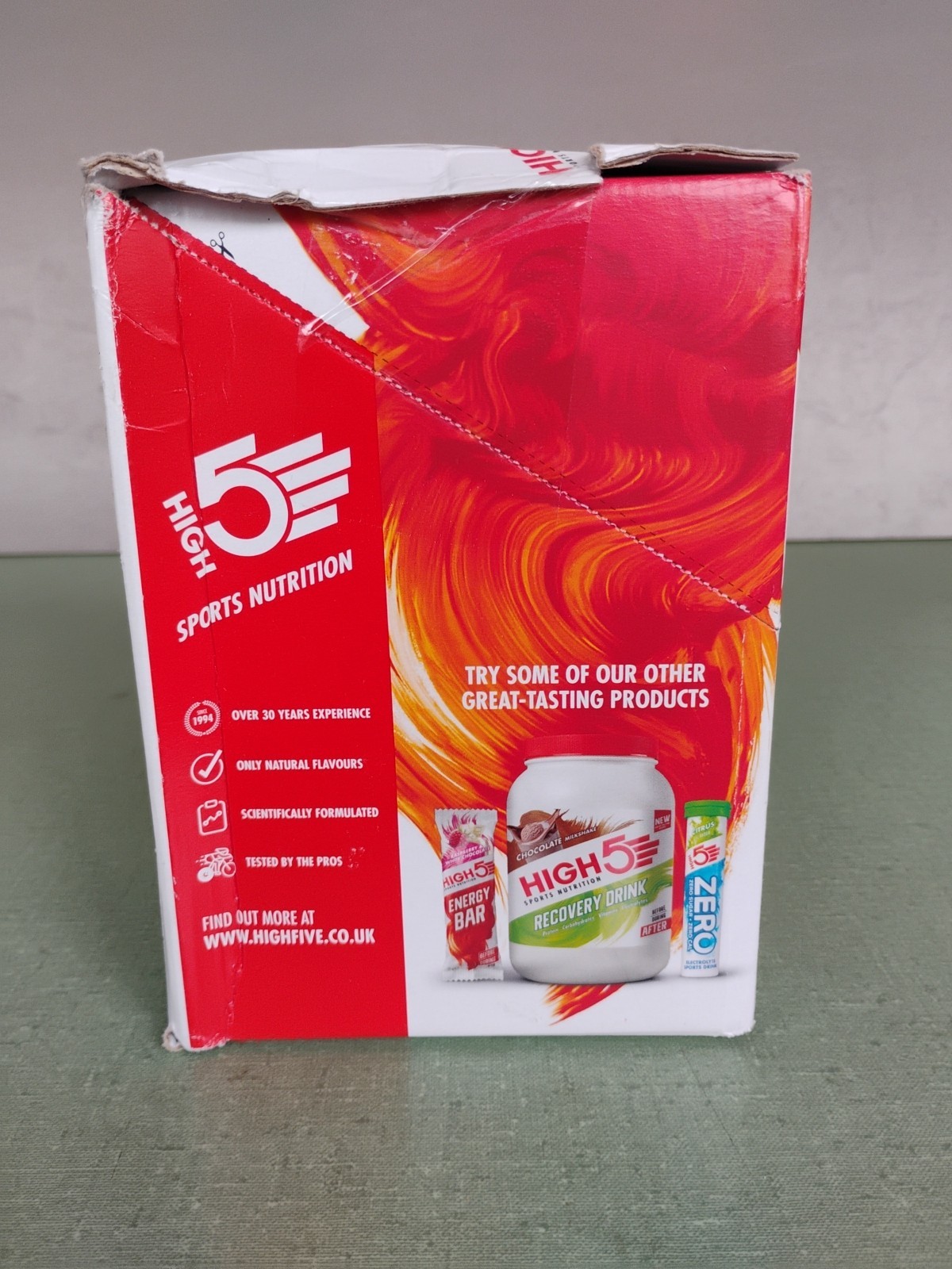 HIGH5 Energy Gels 40g Box of 20 Berry Exp 10/2026 Damaged Box