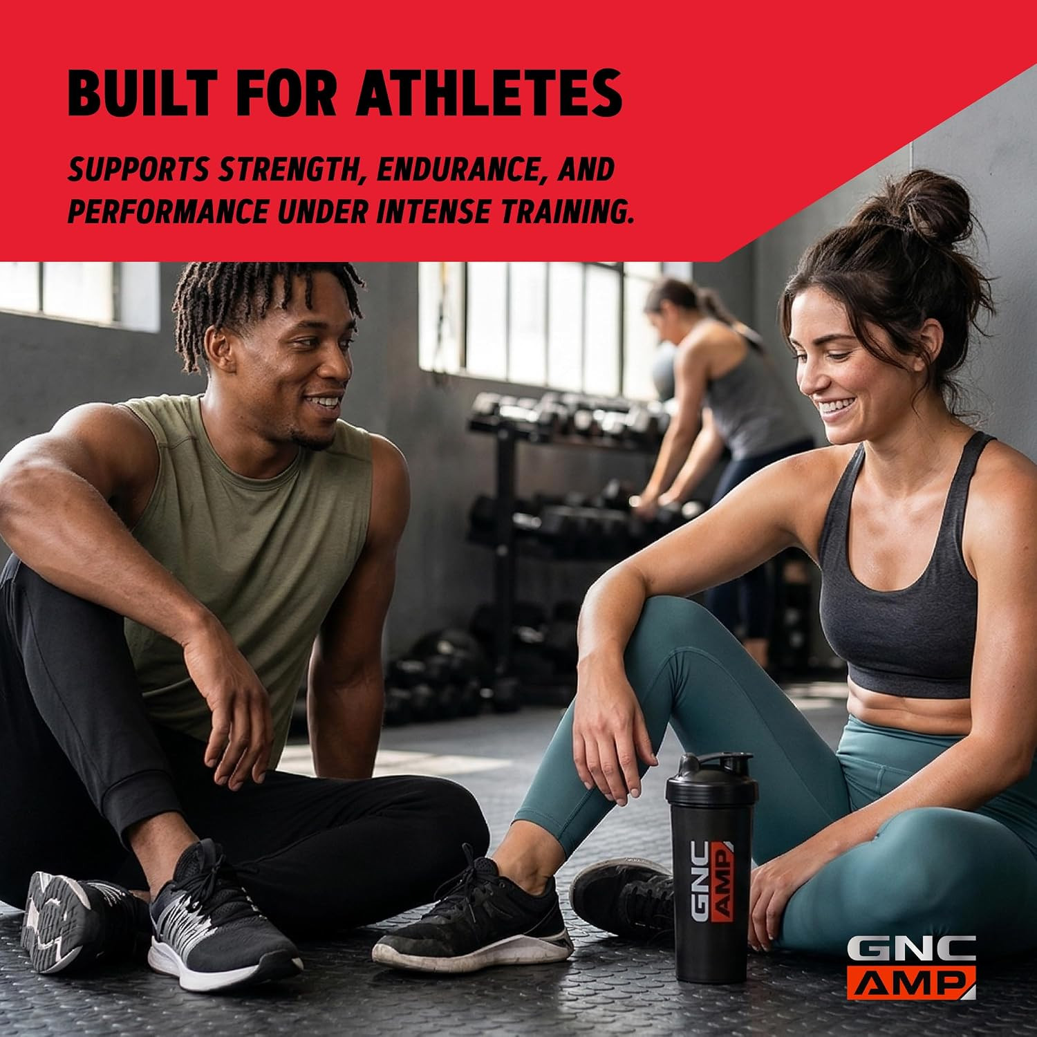 GNC AMP Creabolic – Creatine Monohydrate Powder – High-Potency 5G Creatine with