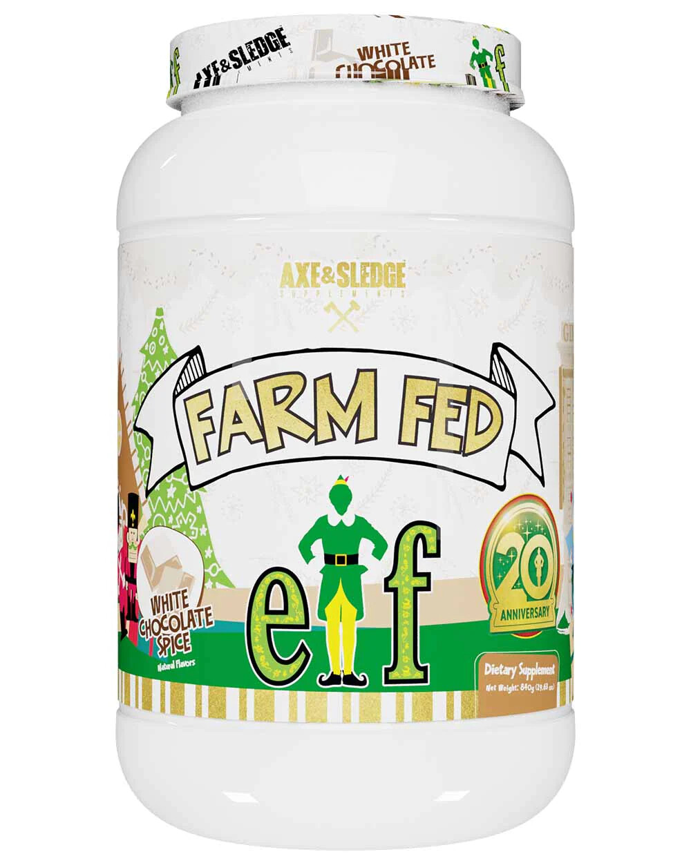 Axe & Sledge Farm Fed V2 & V1 Grass-Fed Whey Protein Isolate 30 Servings NEW