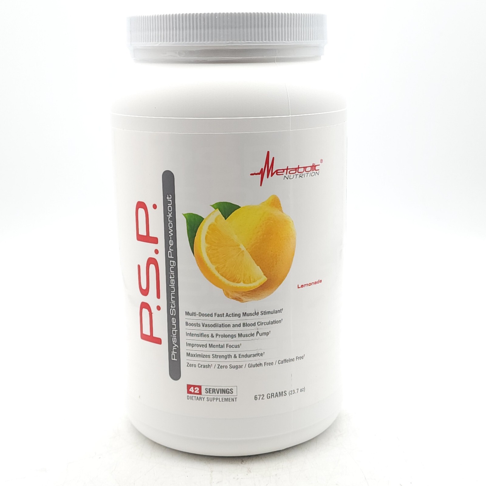 METABOLIC NUTRITION P.S.P. Energy Non-Stimulant Pre-Workout Supplement