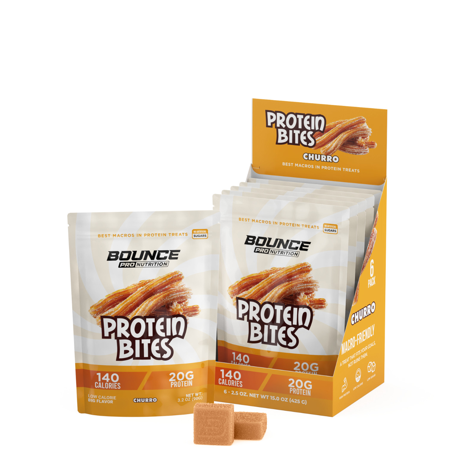 Protein Bites – 20G Per Bag – Churro