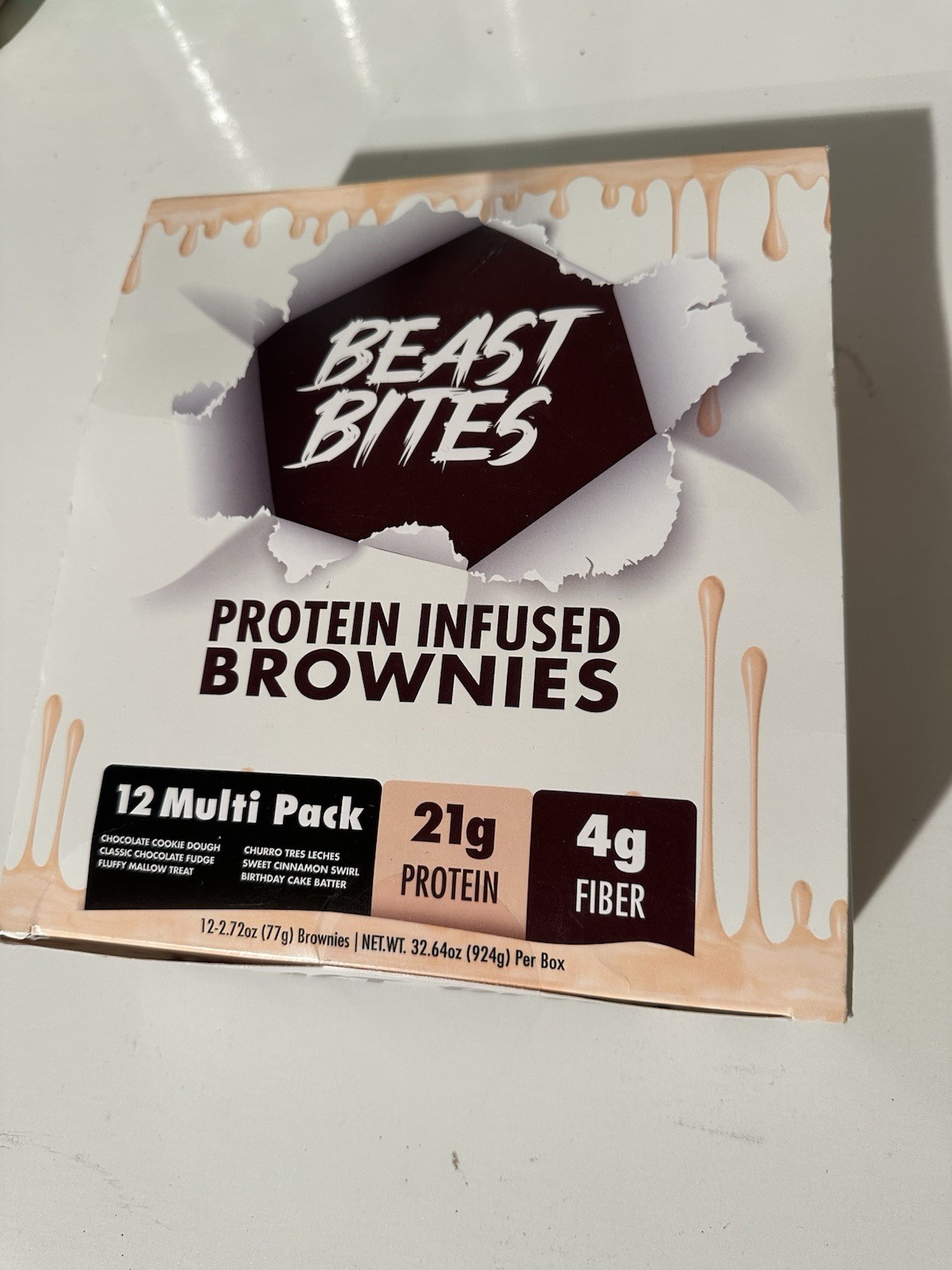 Beast Bites Protein Brownie Variety Pack -6 Flavors