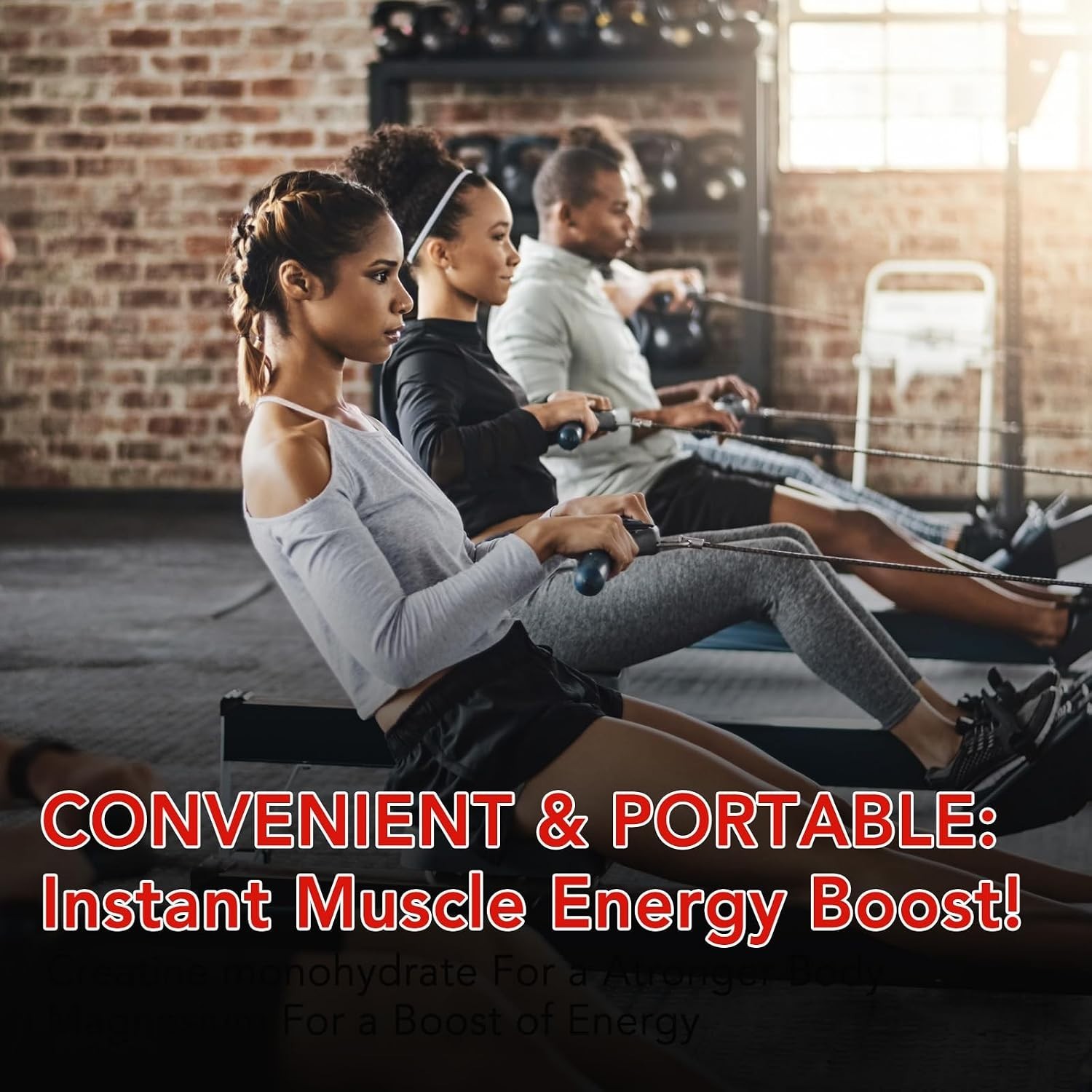 Creatine Monohydrate Gummies for Men & Women ~ 5g Creatine Monohydrate