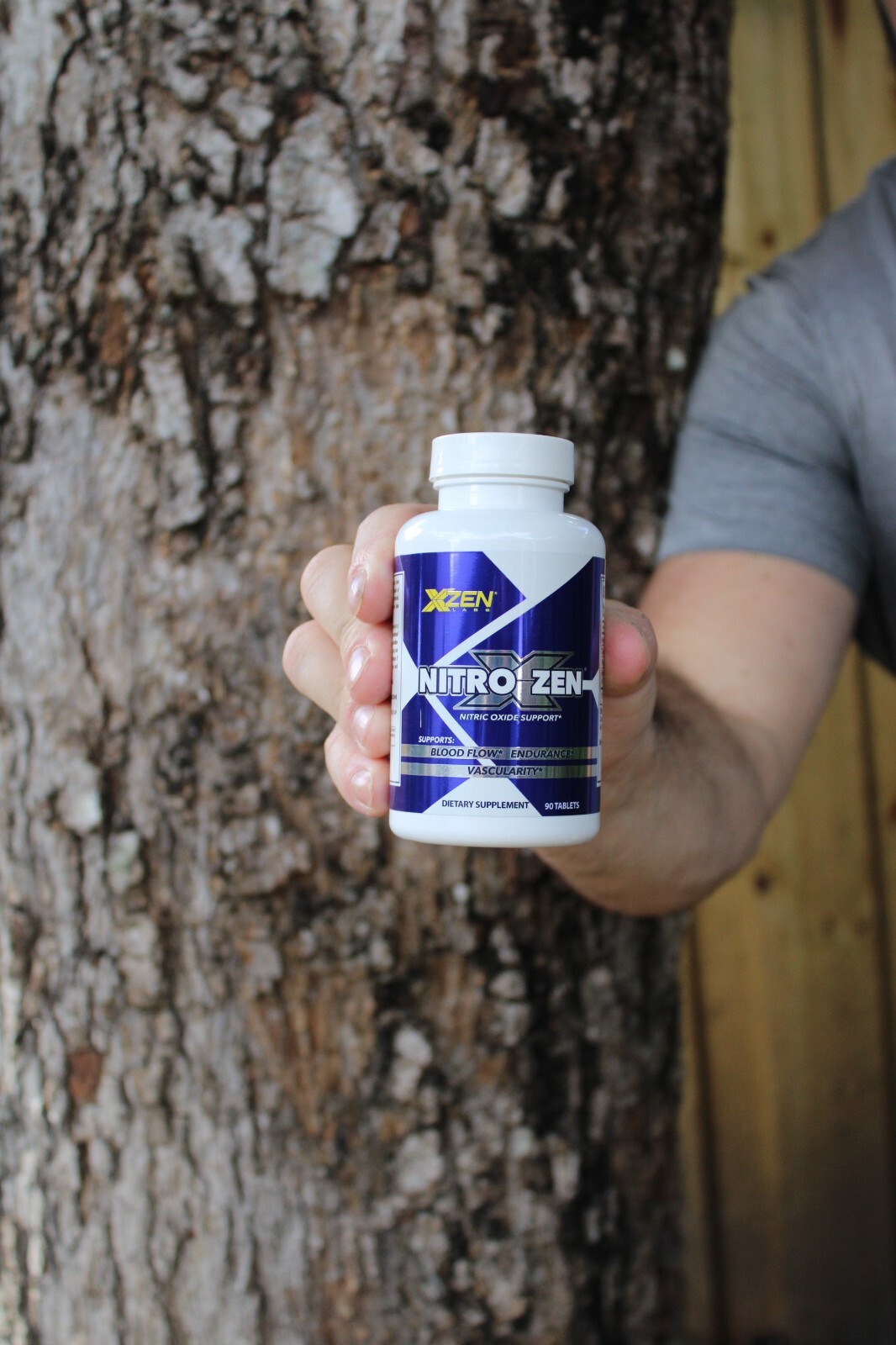 Nitric Oxide Booster Supplement Supports Blood Flow Pre Workout 2210 mg 90 pills