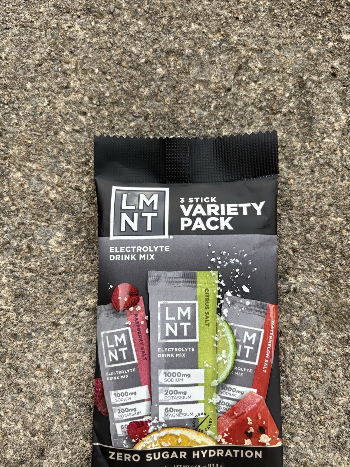 15 LMNT Electrolyte Drink Mix 5×3 Stick Variety Pack Citrus Raspberry Watermelon