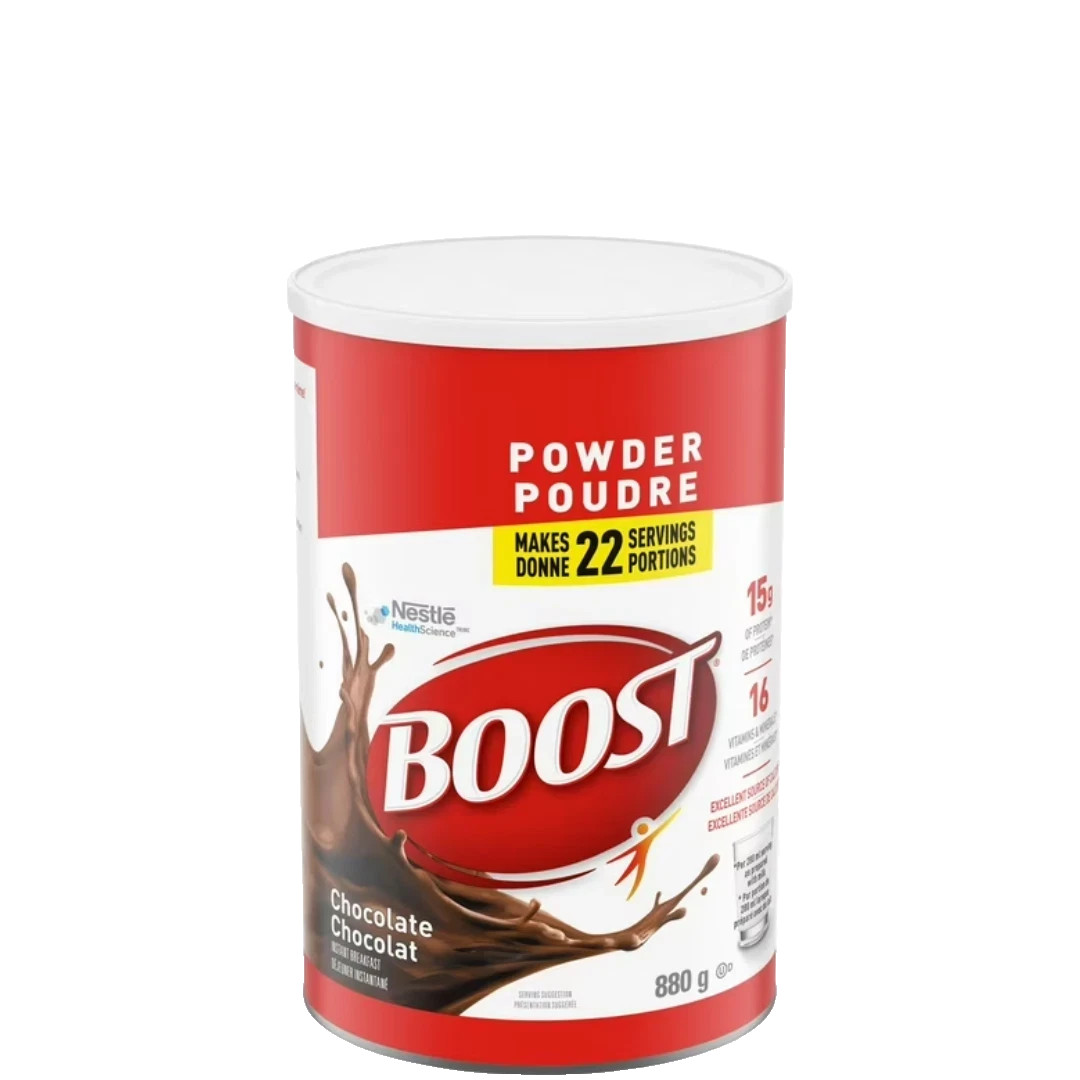 Boost Powder Chocolate Instant Breakfast Drink Mix 31oz 880g Canister Canada
