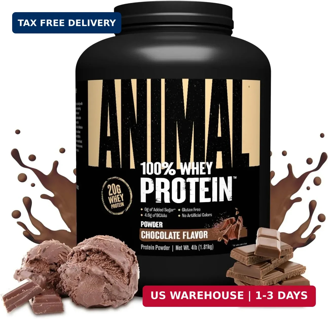 100% Whey Protein Powder – Whey Blend for Pre Workout or Post Workout, Re