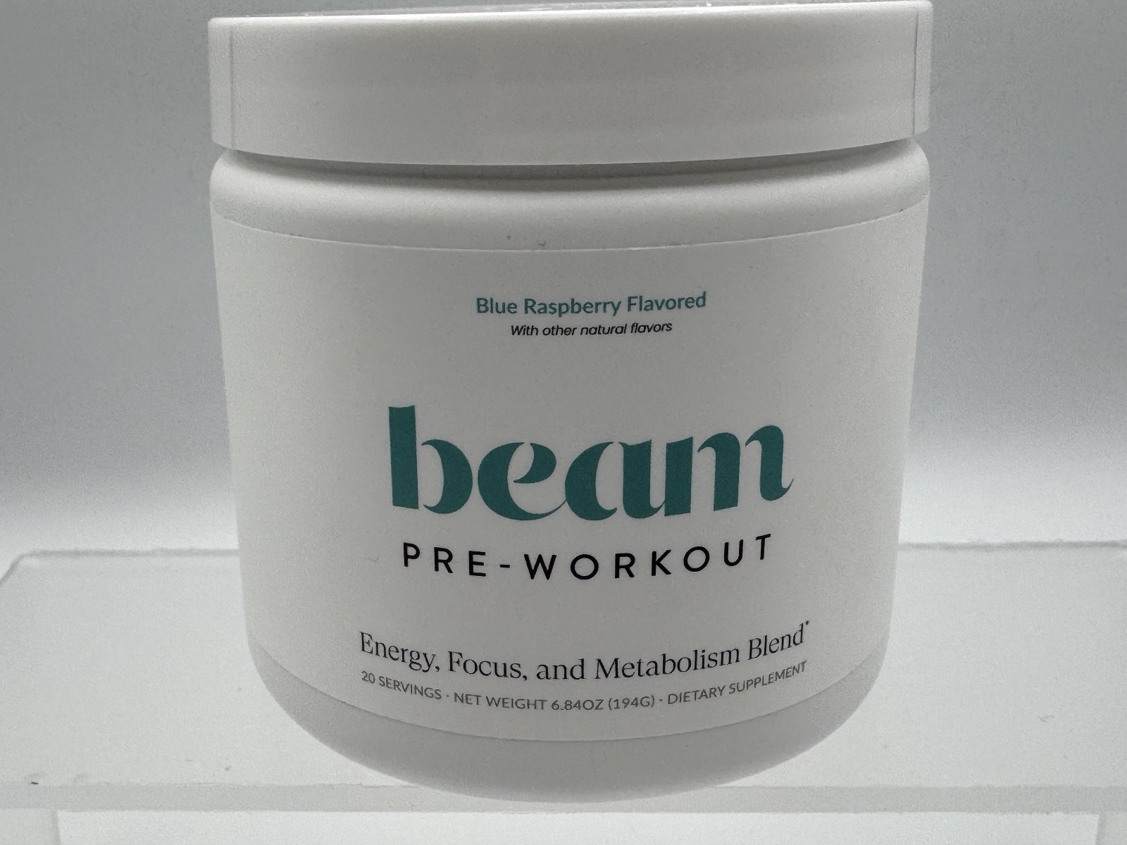Beam Pre-Workout, Blue Raspberry, Enhancer, 6.84 oz (194 g) Exp. 11/27, SEALED