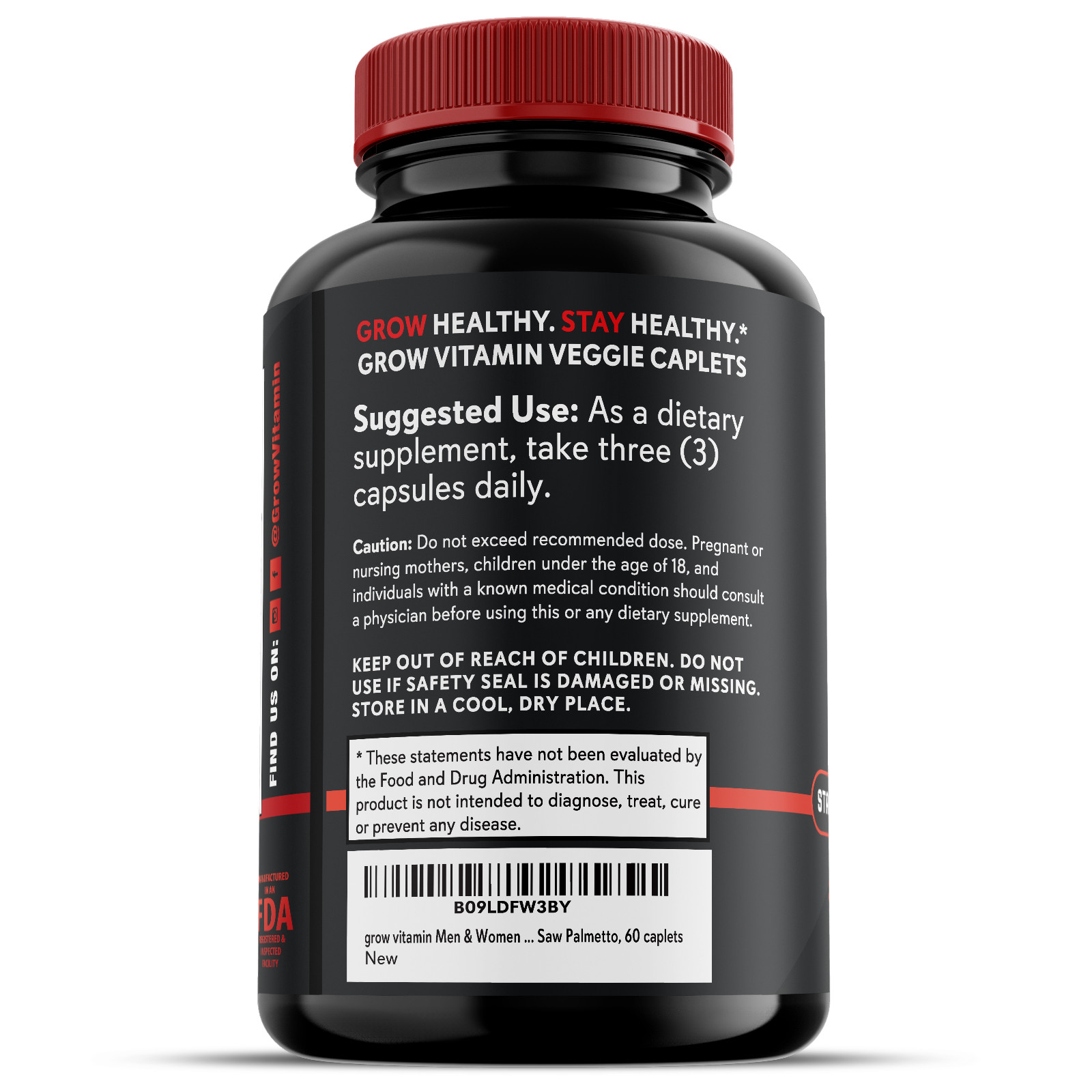 PREMIUM MEN TEST SUPPORT CAPLETS – Stamina, Endurance, Energy & Strength Booster