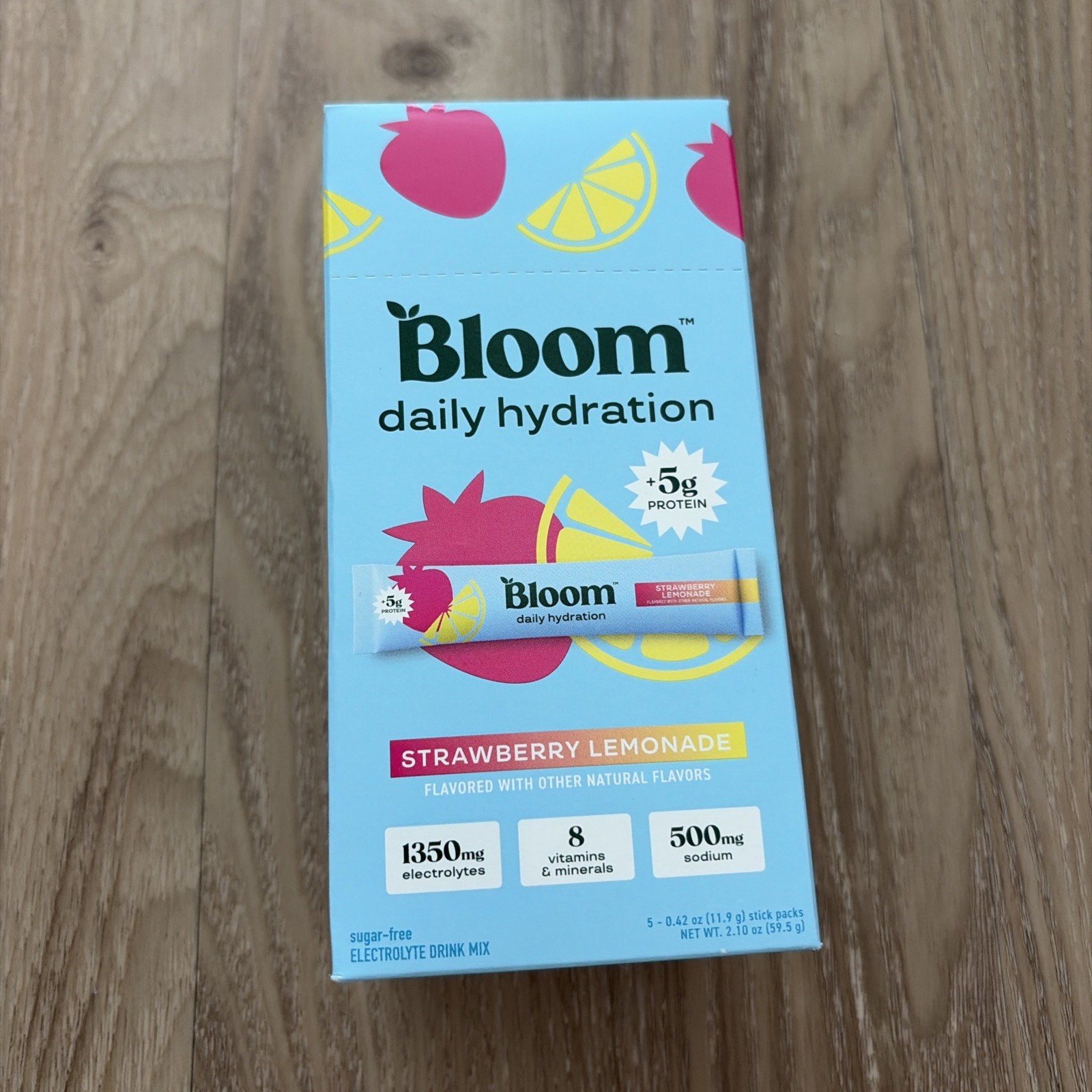 Bloom Daily Hydration Strawberry Lemonade Exp 4/28