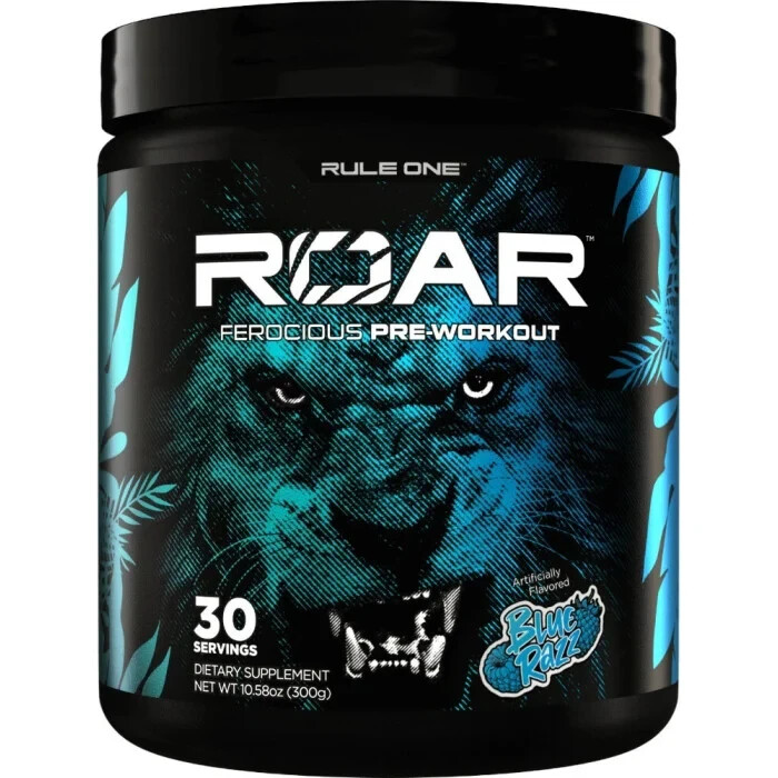 Rule 1 Proteins, R1 Roar, Blue Razz, (30 servings) 10.58 oz