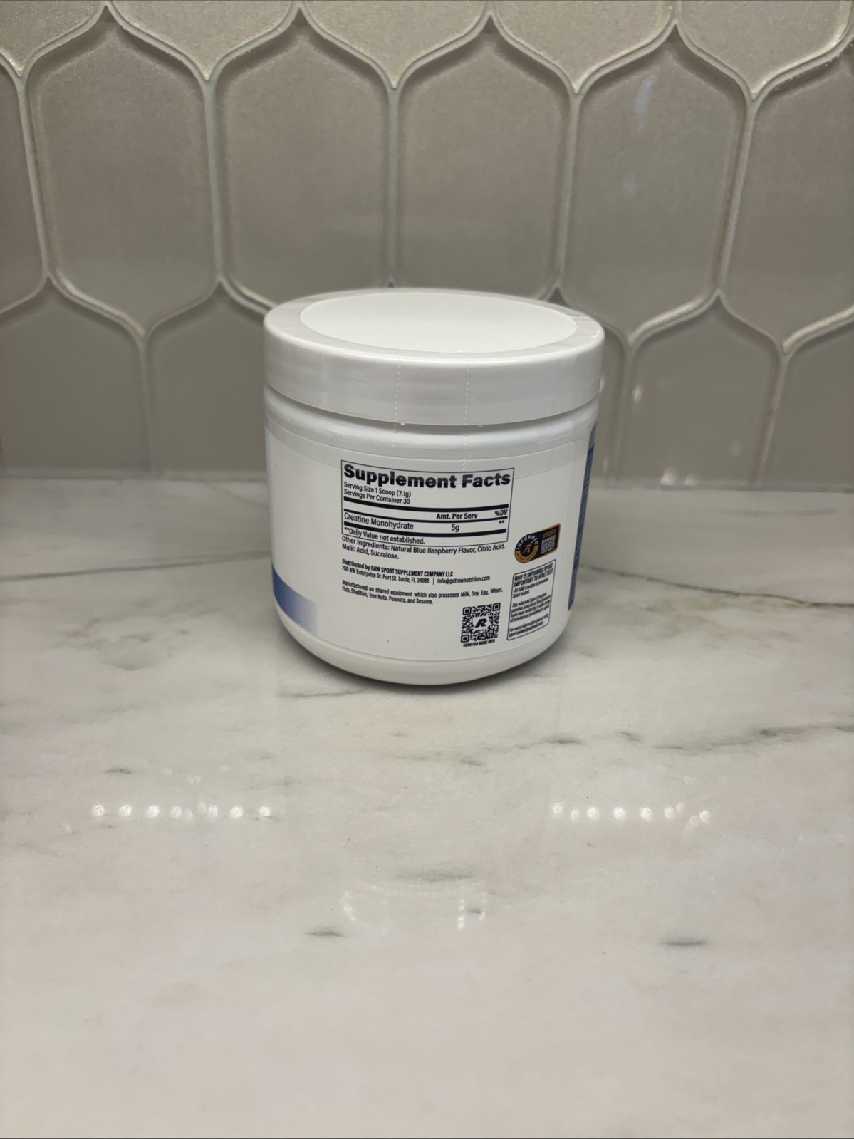 CREATINE MONOHYDRATE Pure Micronized Enhance Strength Recovery 50 Serv Exp:02/28