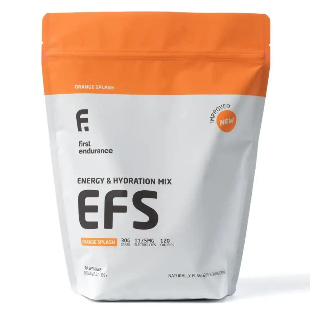 First Endurance EFS Energy and Hydration Drink Mix. Orange Splash