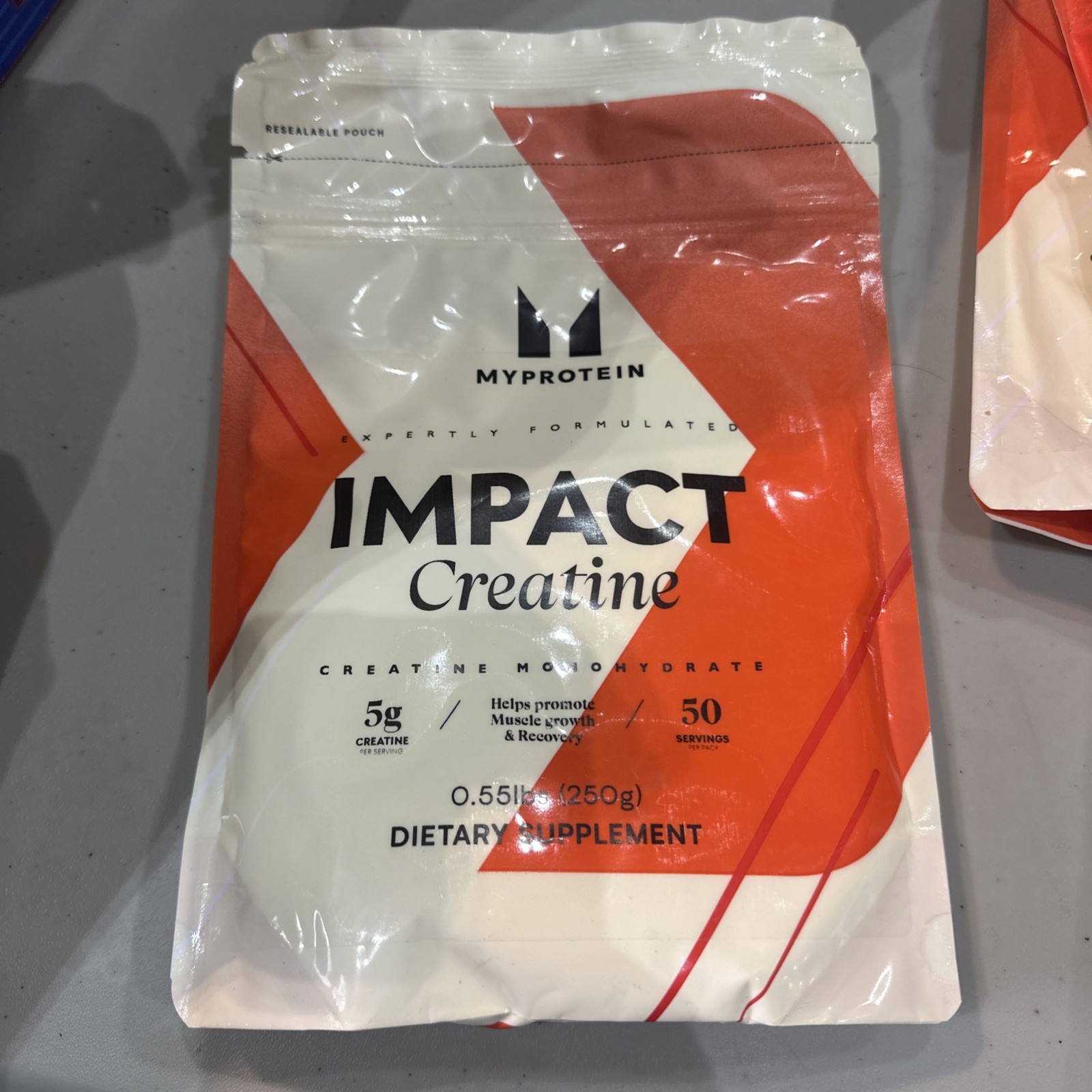 Impact Creatine 50 Servings , 0.55 Lbs (250 G) Great Creatine Recovery