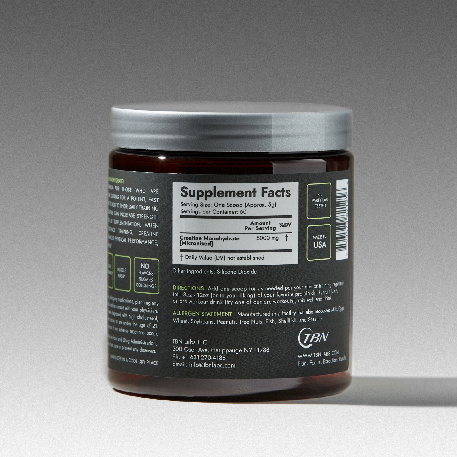 Creatine Monohydrate [Micronized], Creatine Powder, Pure Creatine.