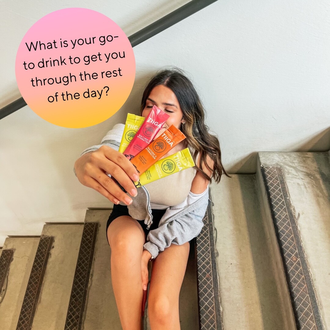 TIIGA Drink Mix – Gut Health Prebiotics + Immune Supporting Antioxidants (6ct)