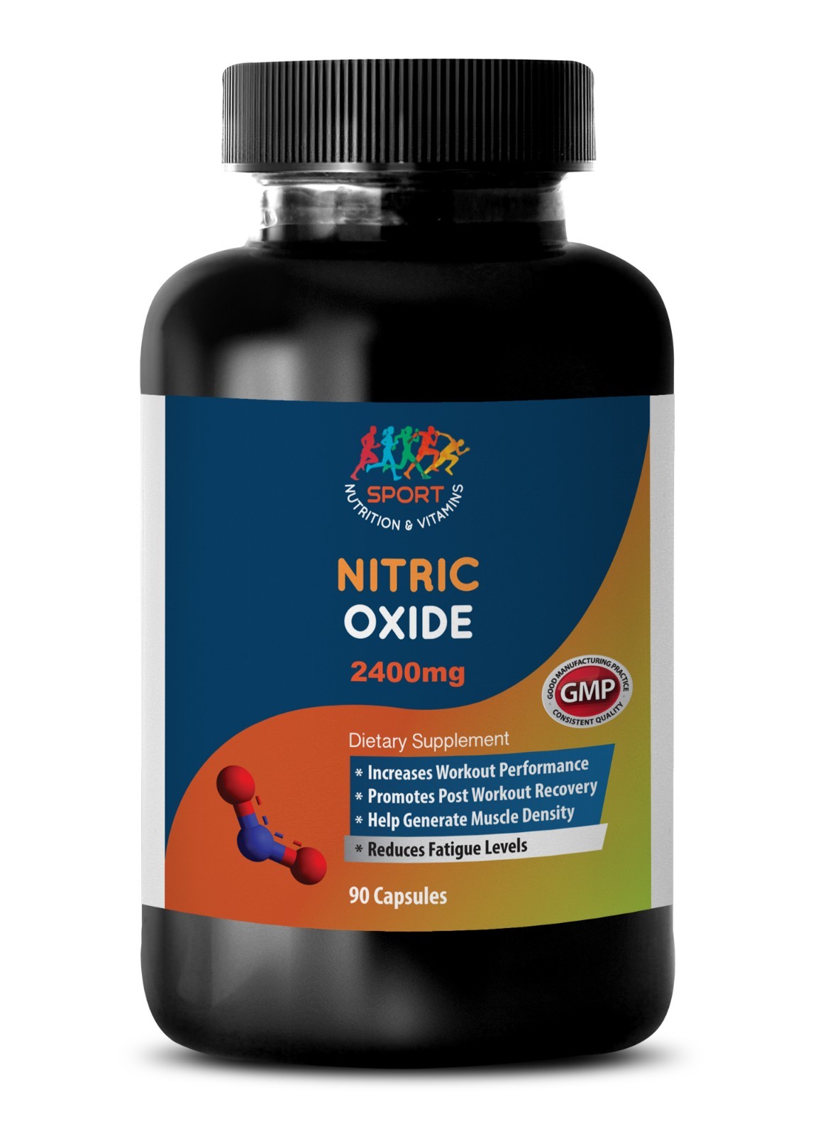 Nitric Oxide 2400 Power – Extreme Strength Increase Muscle Mass – 90 Capsules