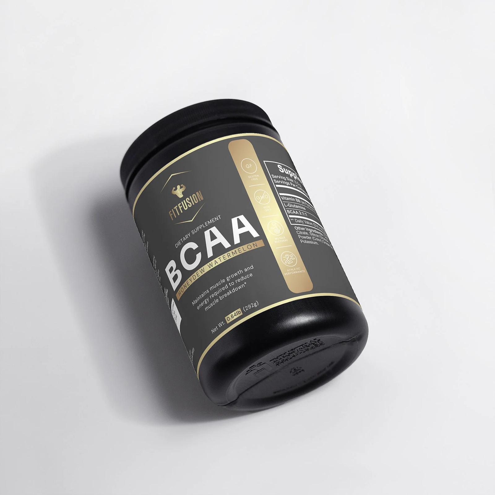 FitFusion BCAA Post Workout Powder (Honeydew/Watermelon) – For Lean Muscle