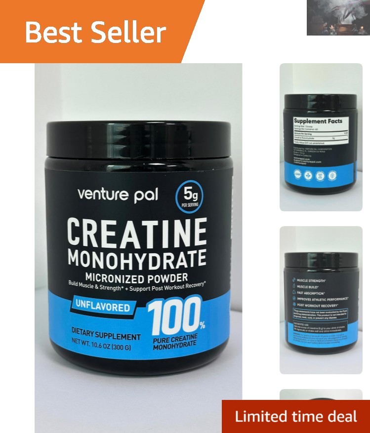 13.4 Ounces of Micronized Creatine Monohydrate for Enhanced Exercise Efficiency