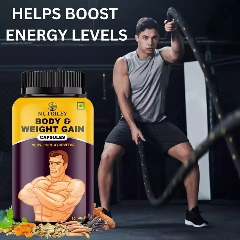 BODYBUILDER MASS GAINER CAPSULE FOR MUSCLE & WEIGHT GAIN 60 Caps USA