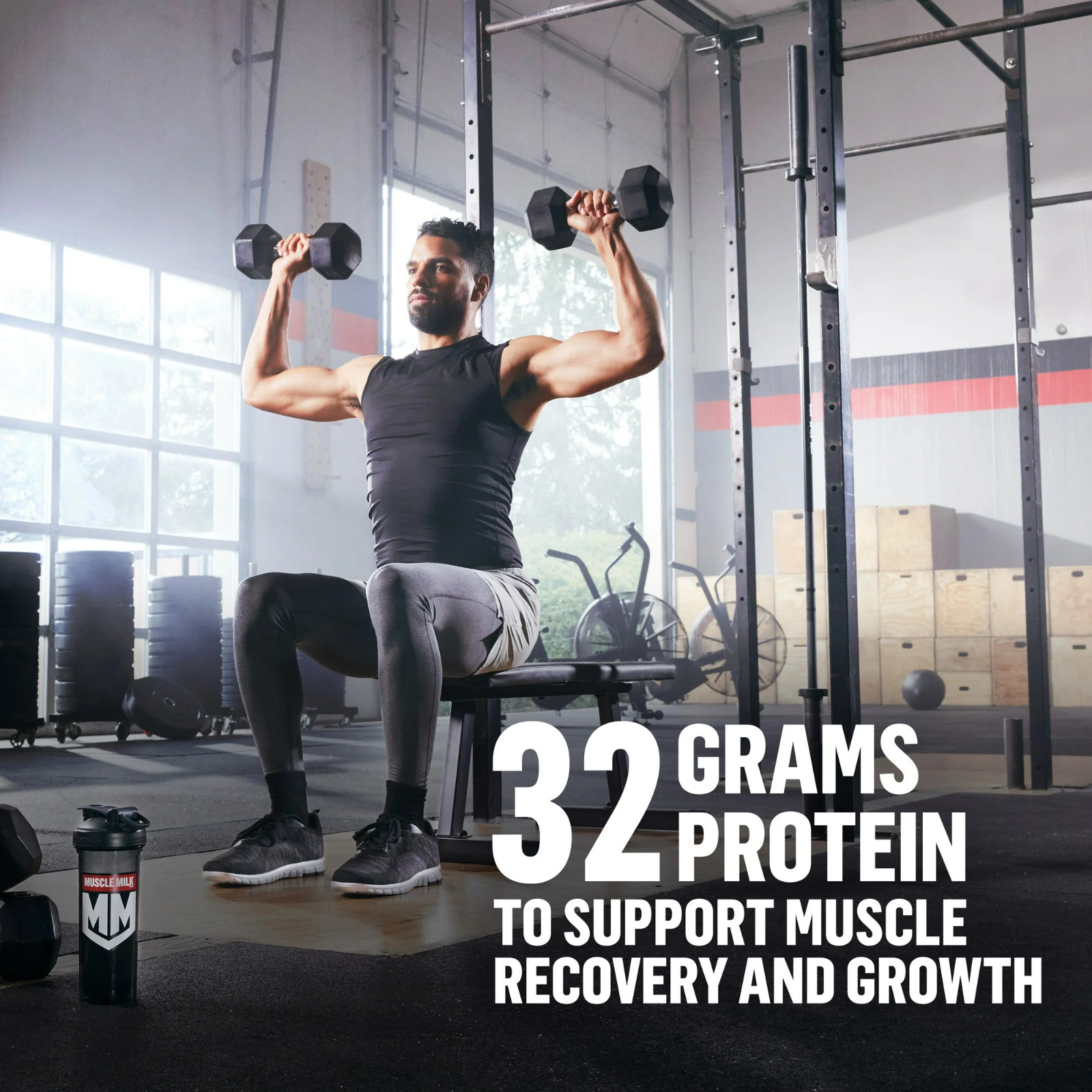 Muscle Milk Genuine Protein Powder Chocolate 1.93 lb 12 Servings High Protein