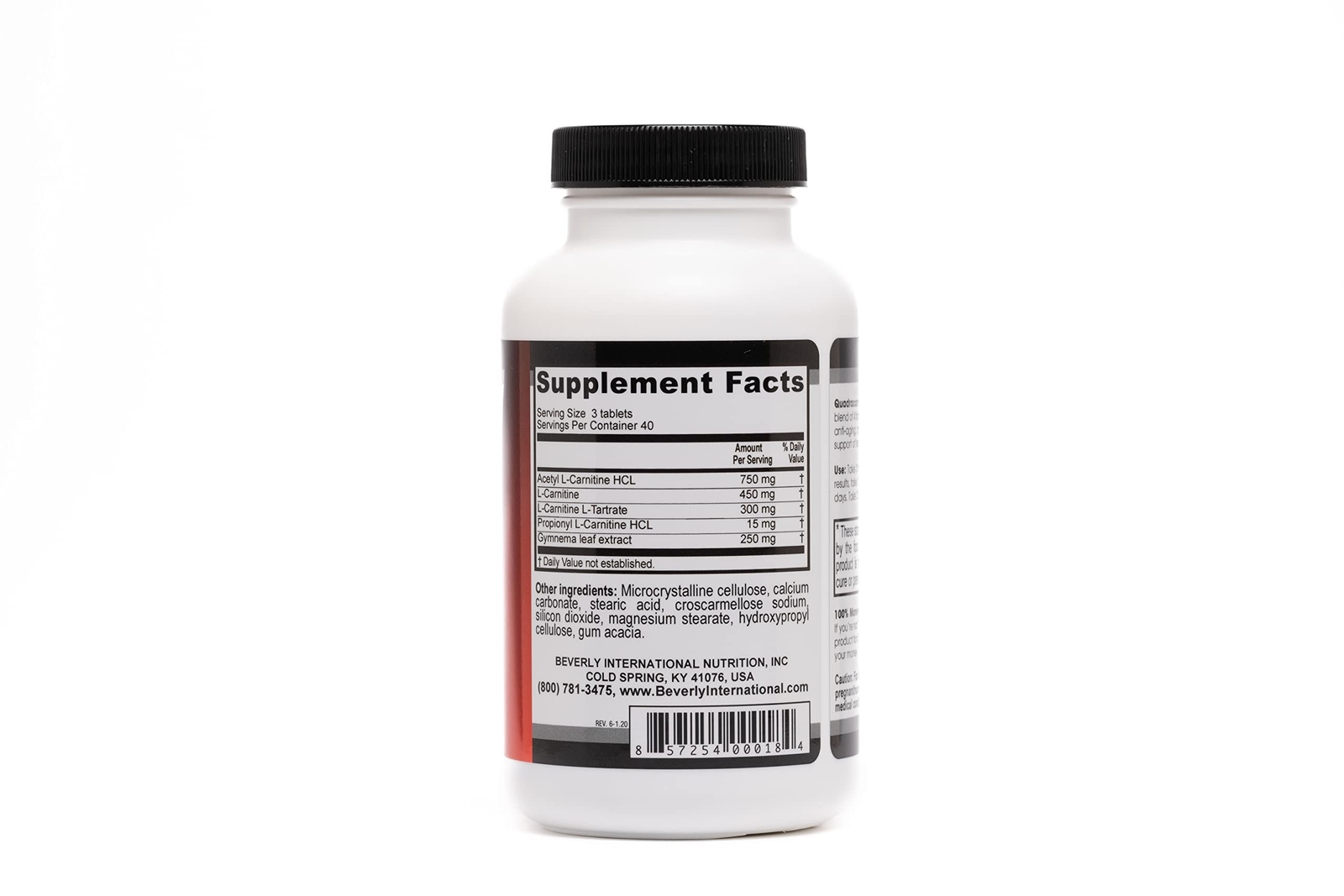 Quadracarn 4X-Potency, Lab Tested Ultra-Premium Carnitine Blend for Fat Loss,…