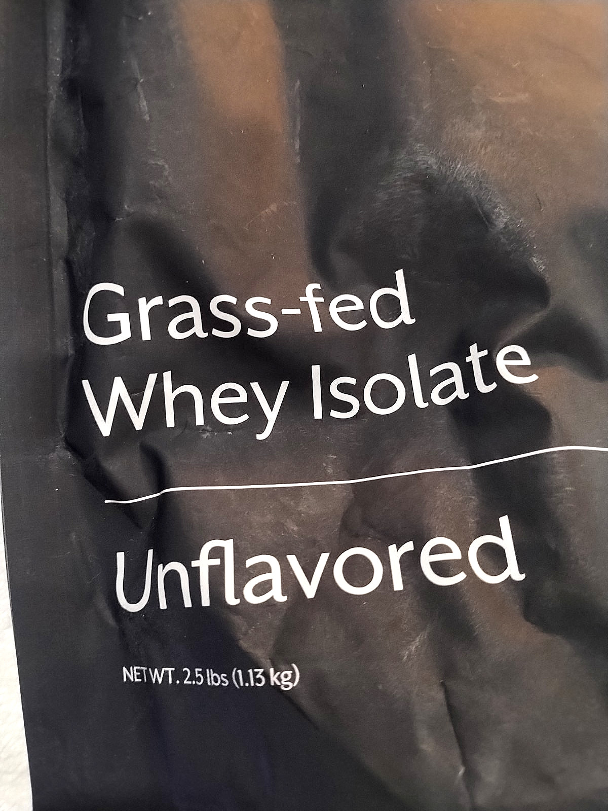 Promix Grass-Fed Whey Isolate Unflavored 2.5Lb. 30g Per Serving. 2027 Expiry.