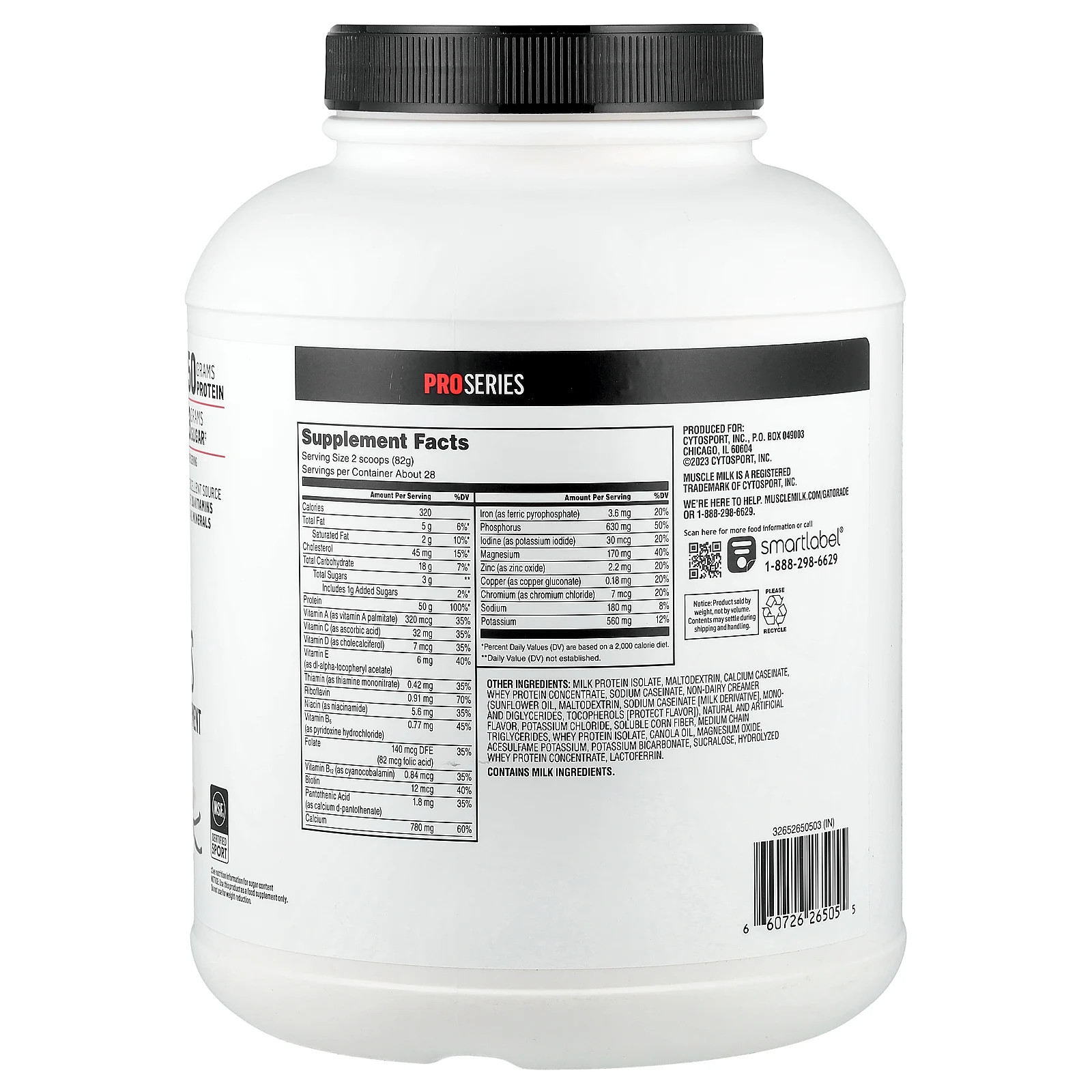 Pro Series, Protein Powder, Intense Vanilla, 5 lb (2.27 kg)