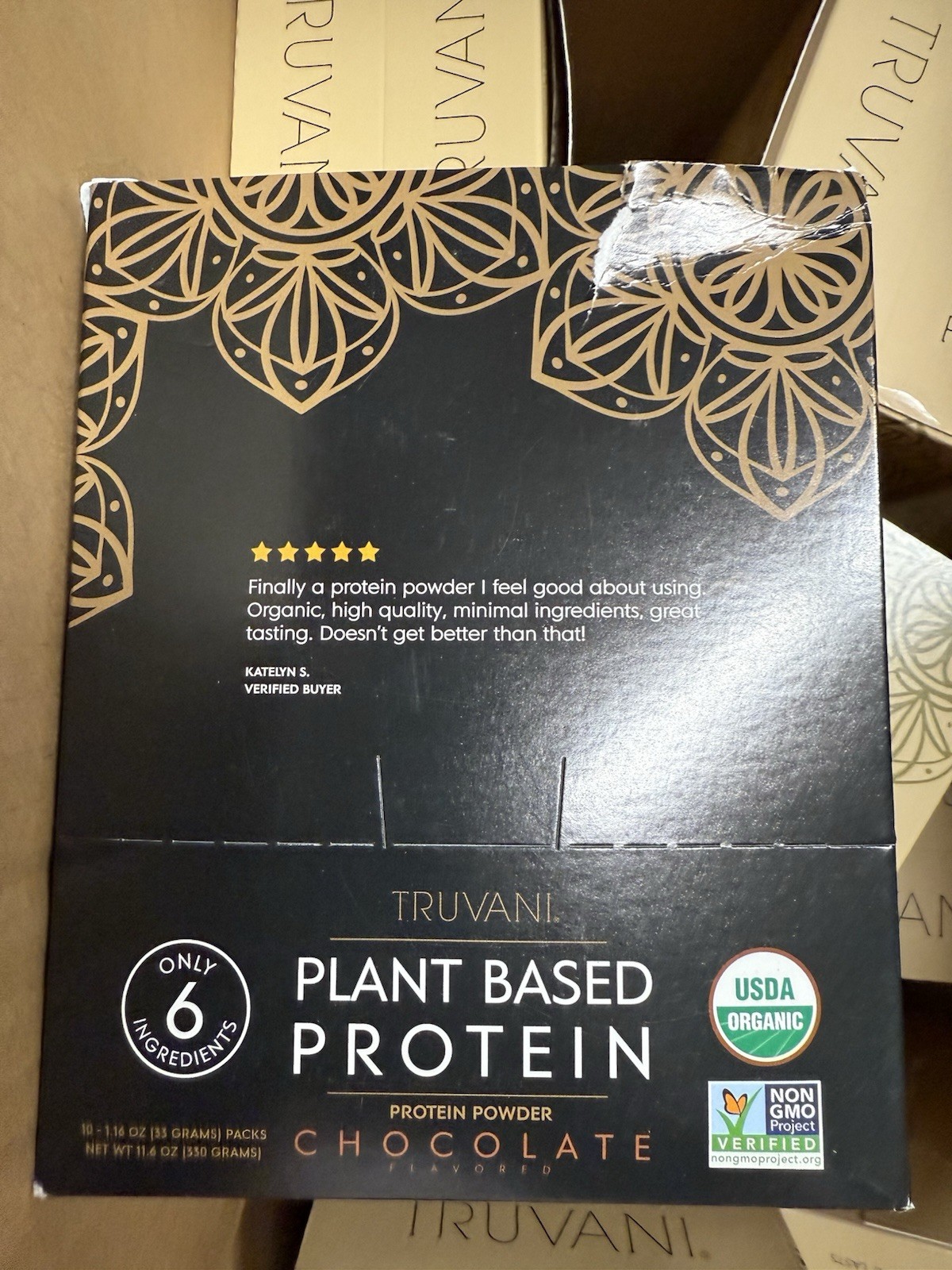 Truvani Protein – Chocolate 10 Single Serving Packets