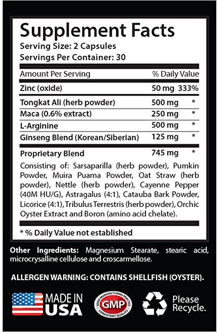 natural testosterone booster – Unleash Your Wolf 2170mg (2) – sexual vitality