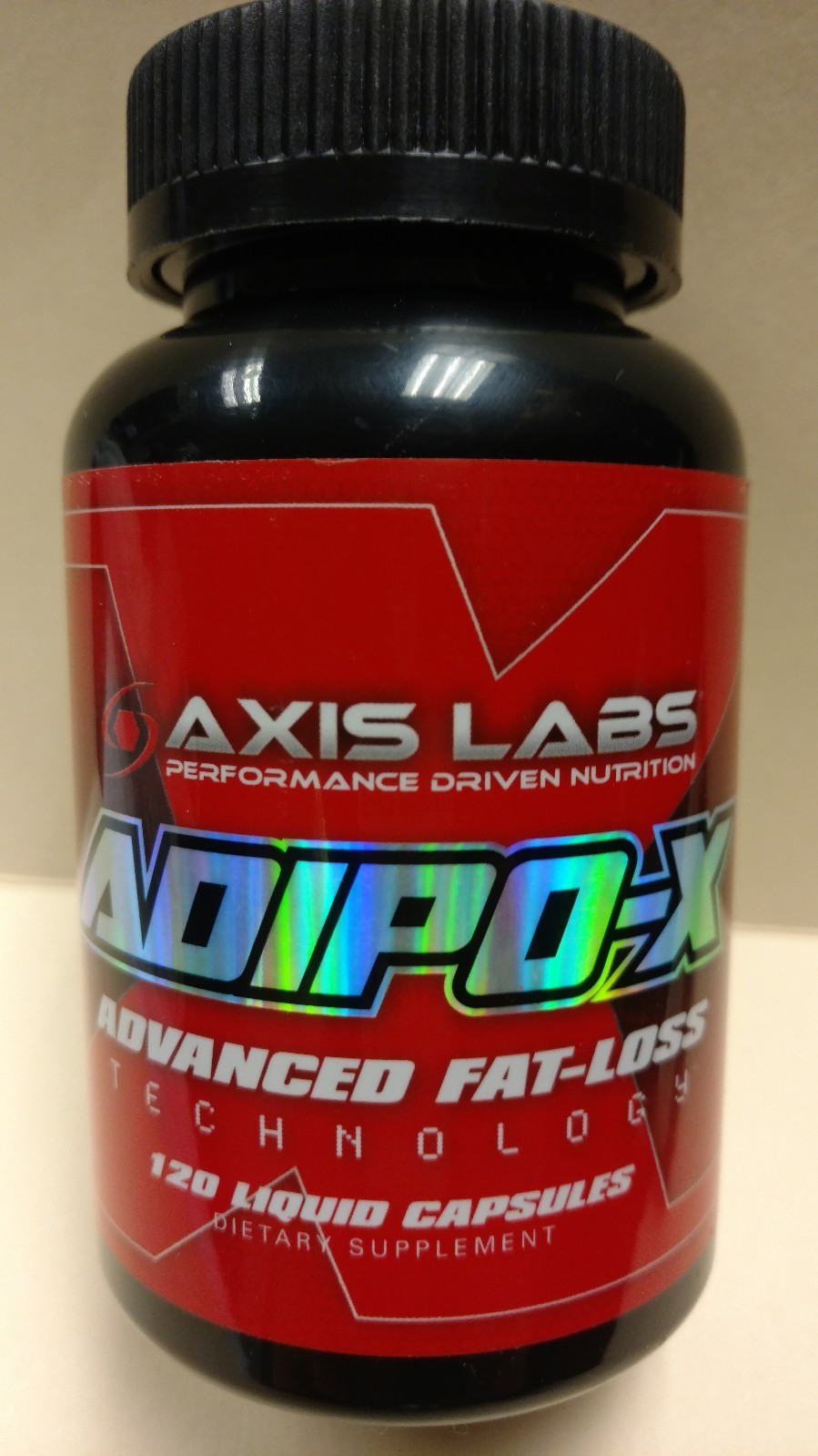 Axis Labs – Adipo-X – 120 Liquid Caps – Advanced Fat Loss – Expires 12/2024
